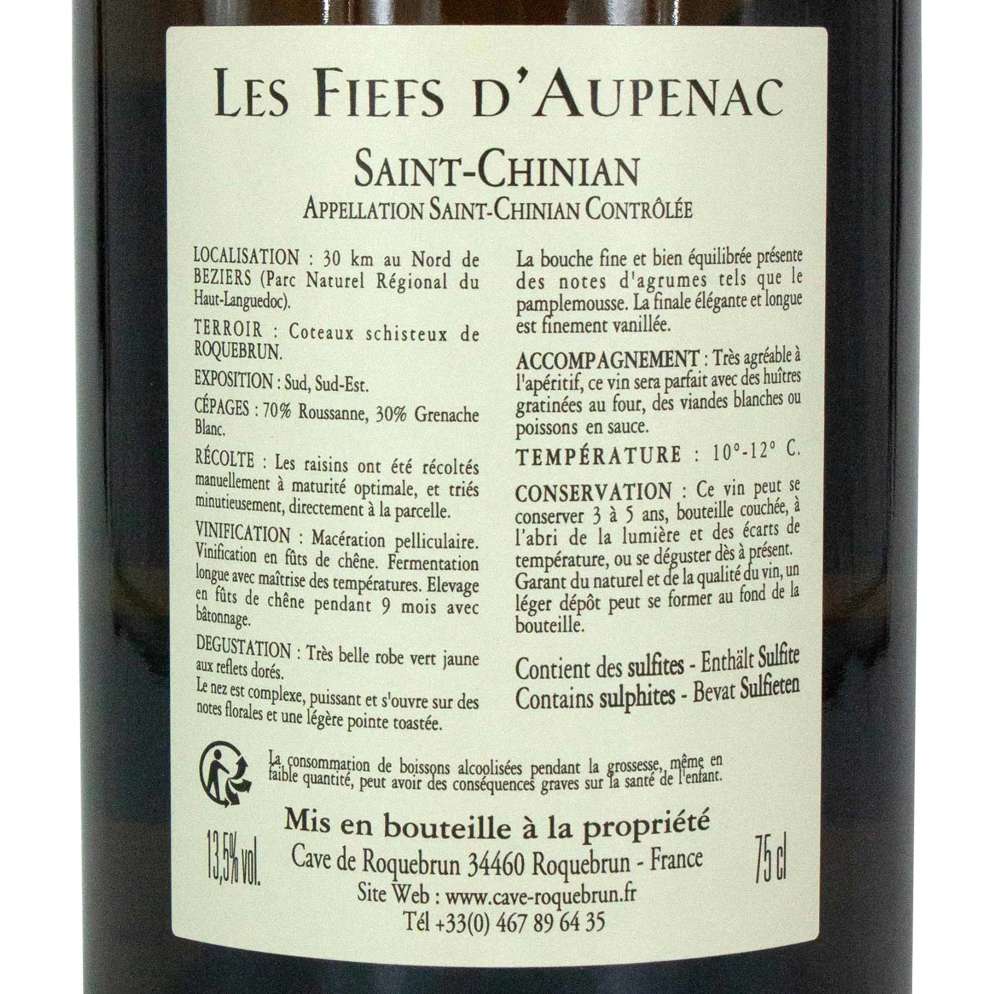 Les Fiefs d’Aupenac – AOC 2019, 13,5 % vol. 750 ml – Bild 2