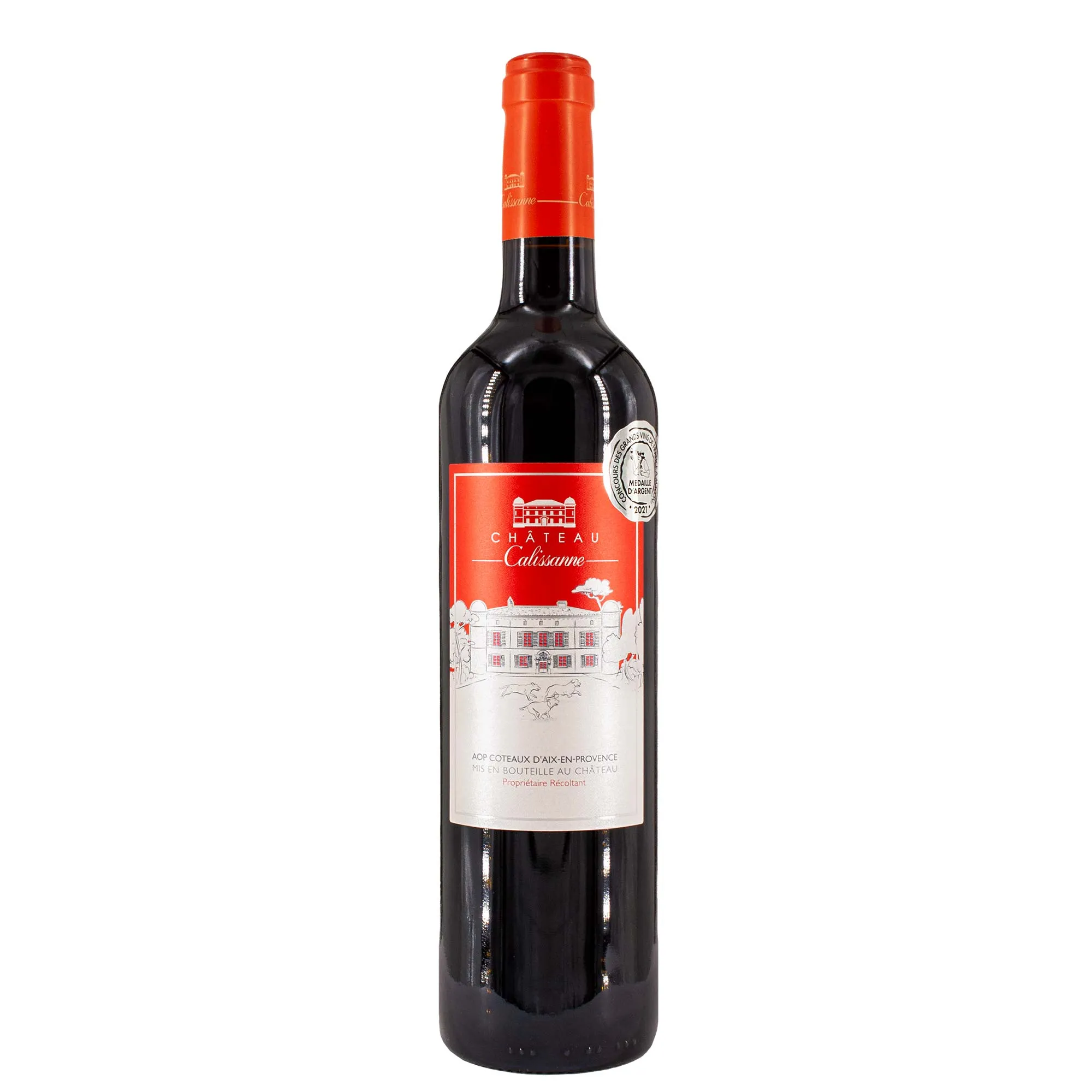 Chateau de Calissanne rot 2020, 13,5 % vol. 750 ml