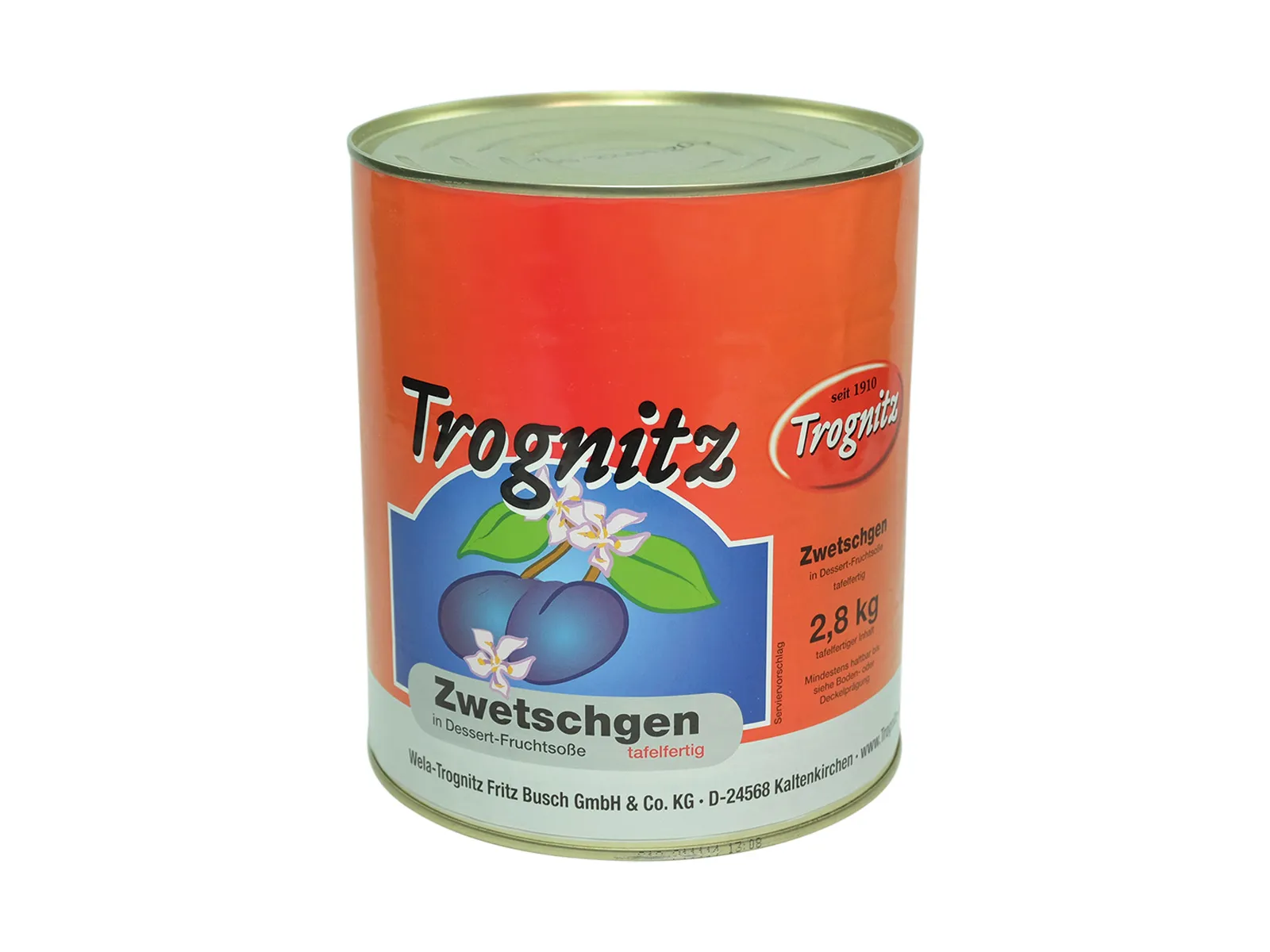 Zwetschgen in Dessert-Fruchtsauce tafelfertig