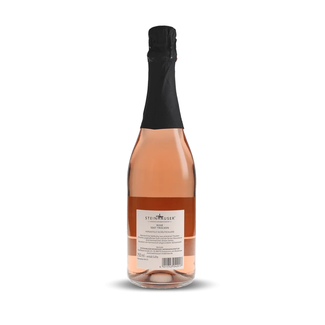 Steinhauser Rosé Sekt Cuveé trocken – Bild 2