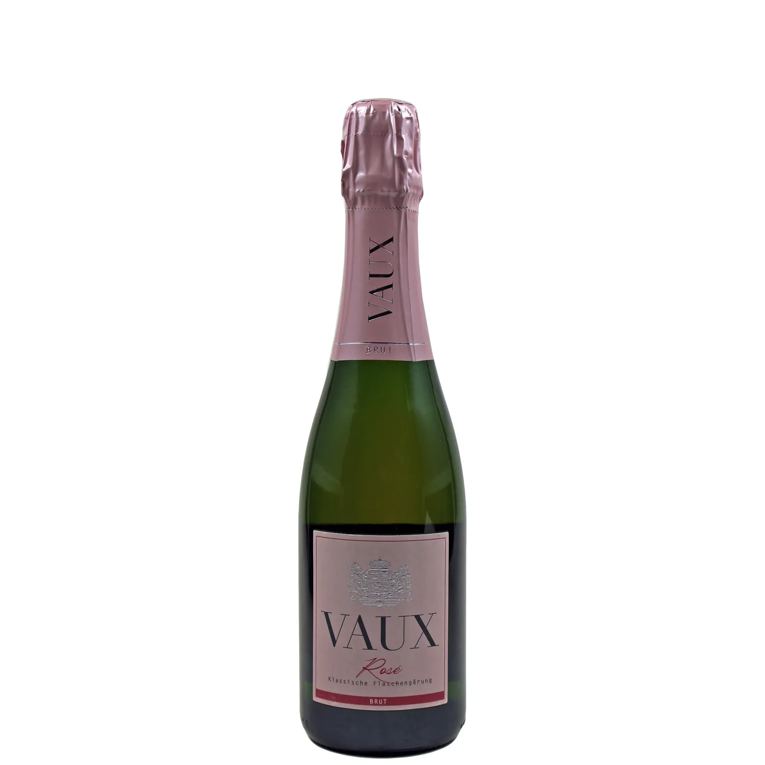 Vaux Rose Brut – Klassische Flaschengärung 0,375 l – Schloss Vaux Sekt Manufaktur, Eltville