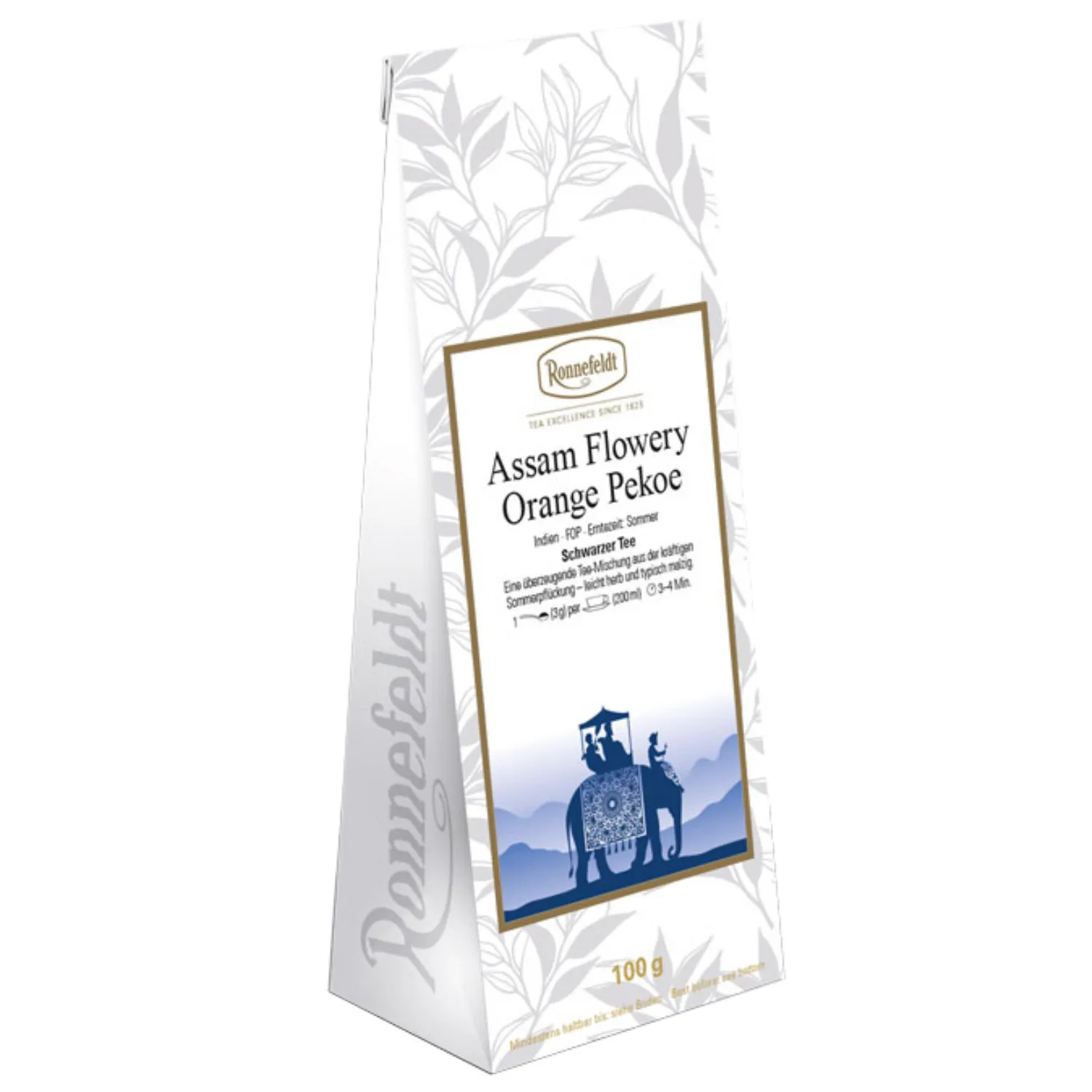 Assam Flowery Orange Pekoe – schwarzer Tee – Ronnefeldt 100g
