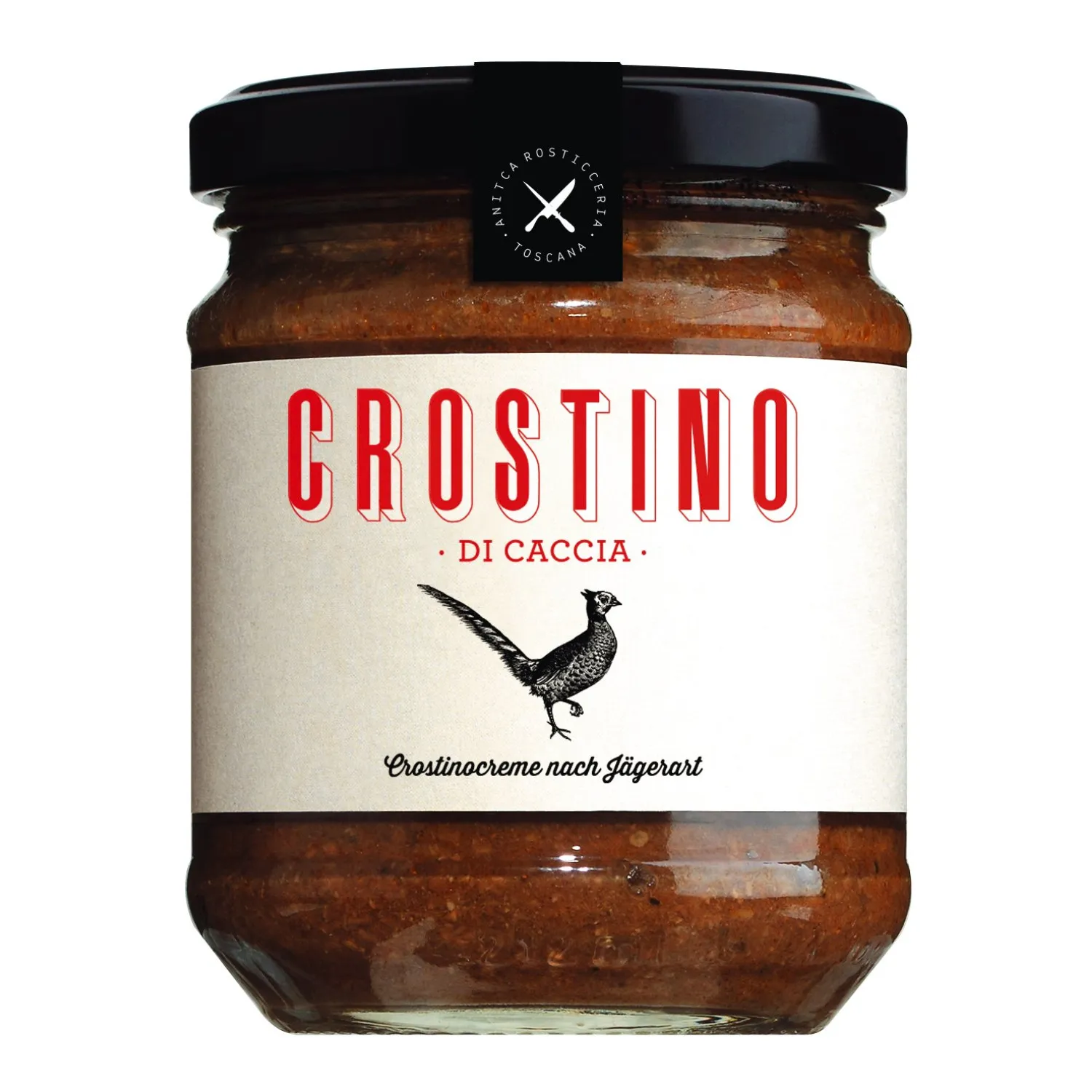 Crostino di Caccia – Crostinocreme nach Jägerart 180g – Viani & Co, Italien