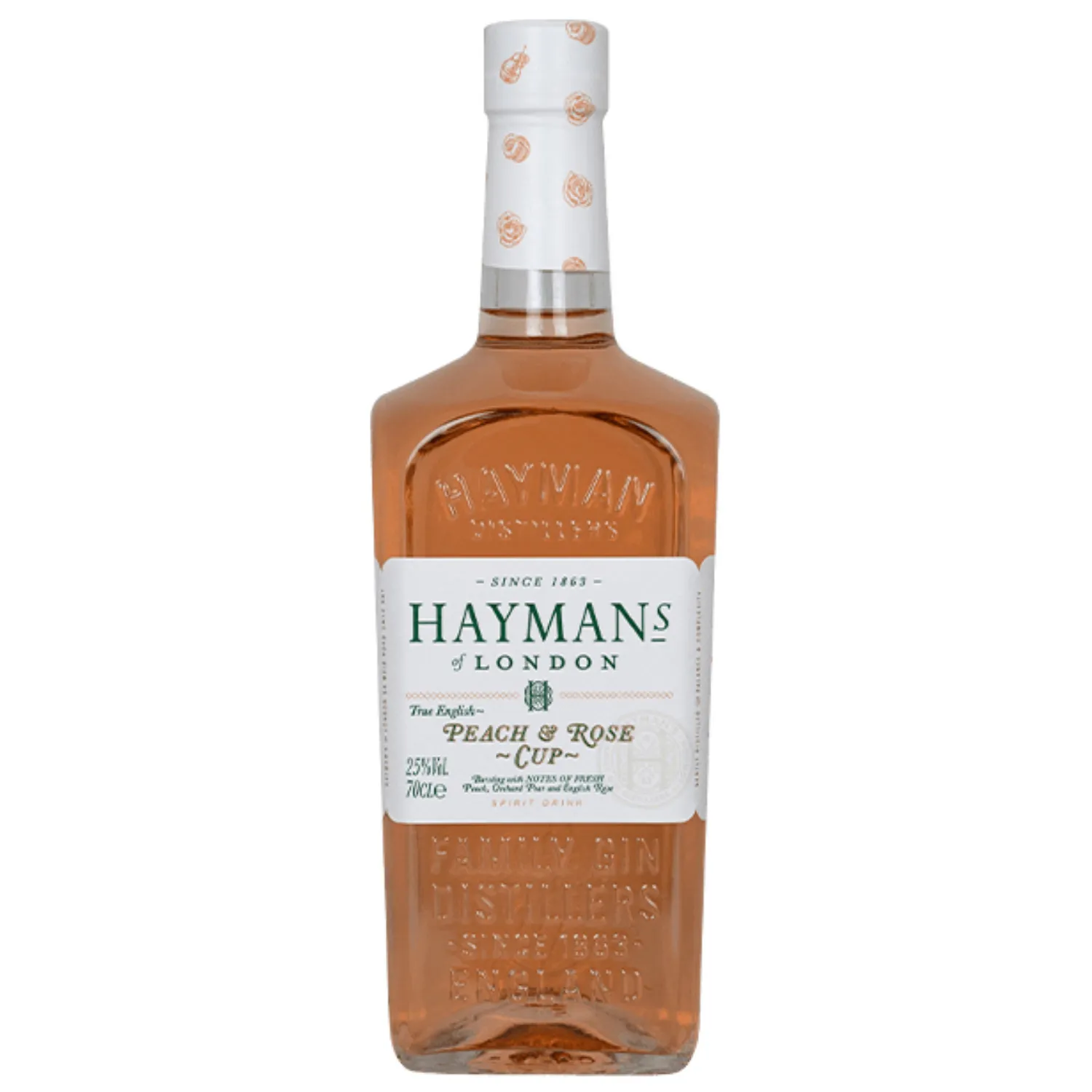 Haymans Peach & Rose Gin Cup – 25% Vol. 0,70 l