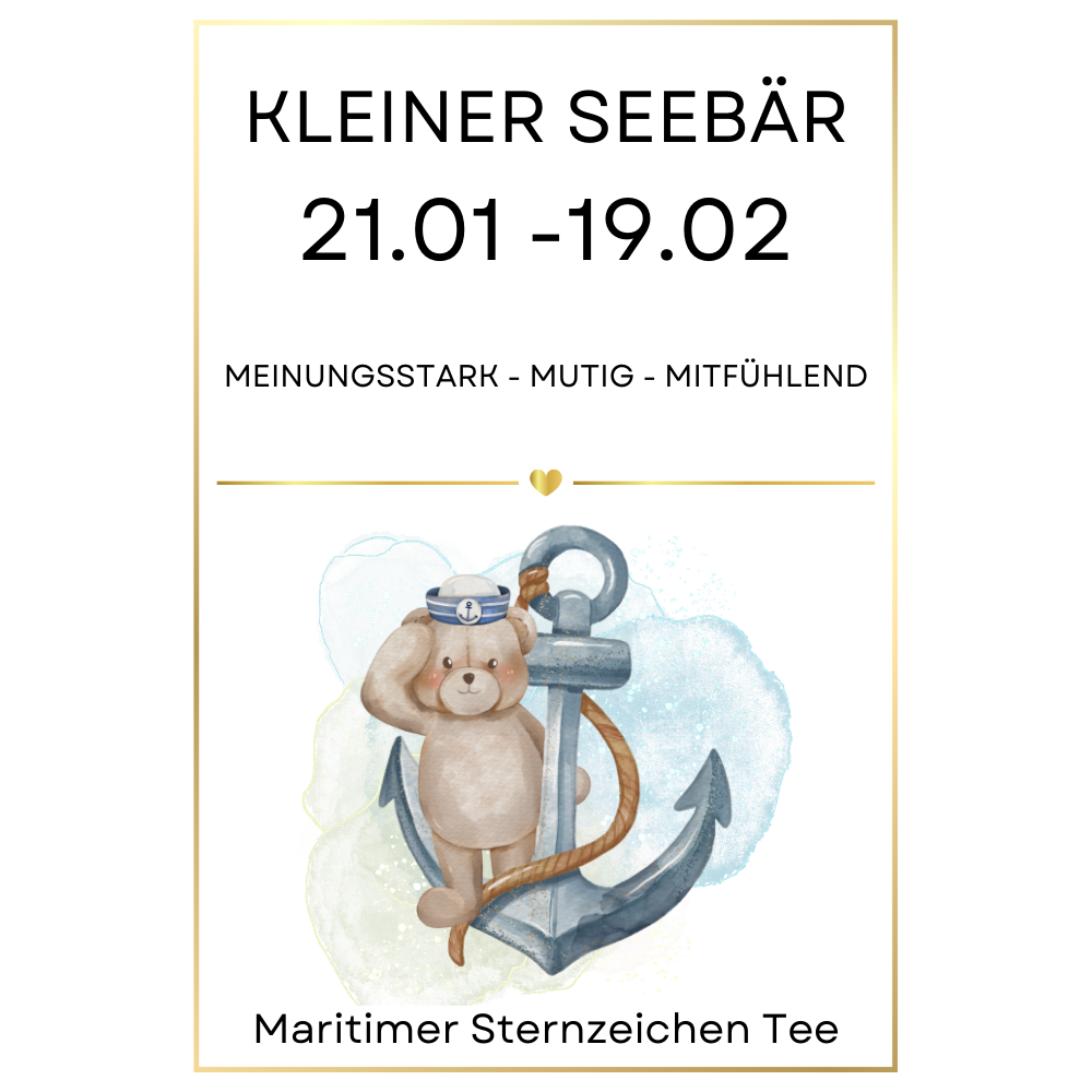 MARITIMER STERNZEICHEN TEE SCHILDKRÖTI 20.02 -20.03 – Bild 3