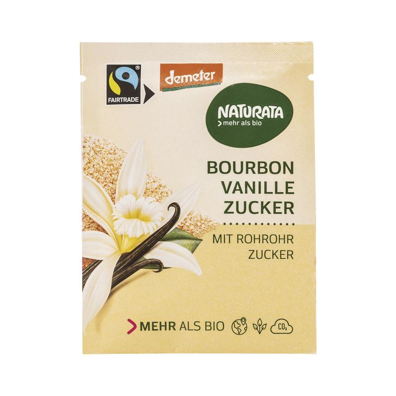 Naturata Bourbon Vanillezucker 30 Stück zu 8 g