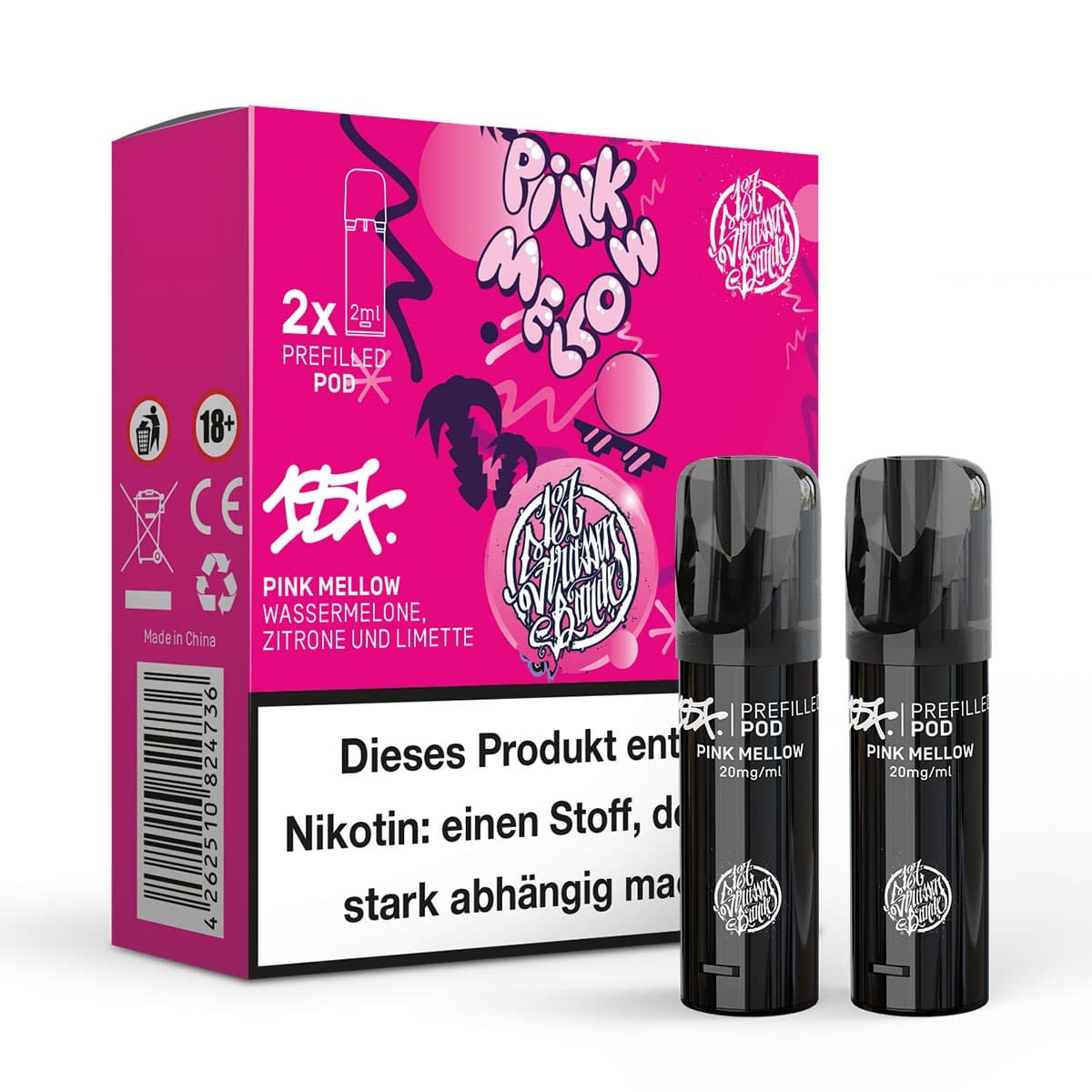 187 Pod | Pink Mellow | Pod | 20mg | 2er Pack