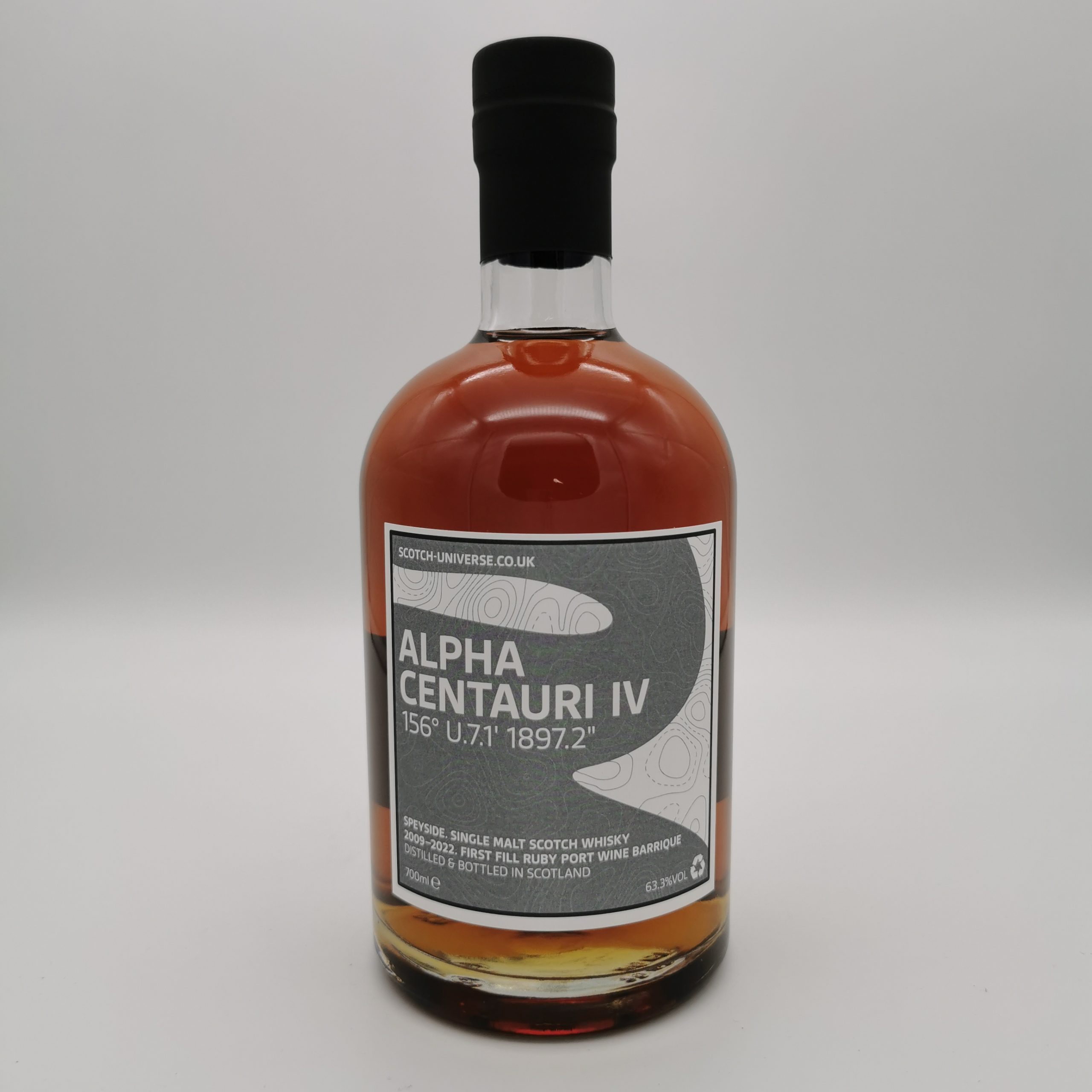 Alpha Centauri IV 2009/2022 1st Fill Ruby Port -Scotch Universe- 63,3%vol. 0,7L – Bild 2