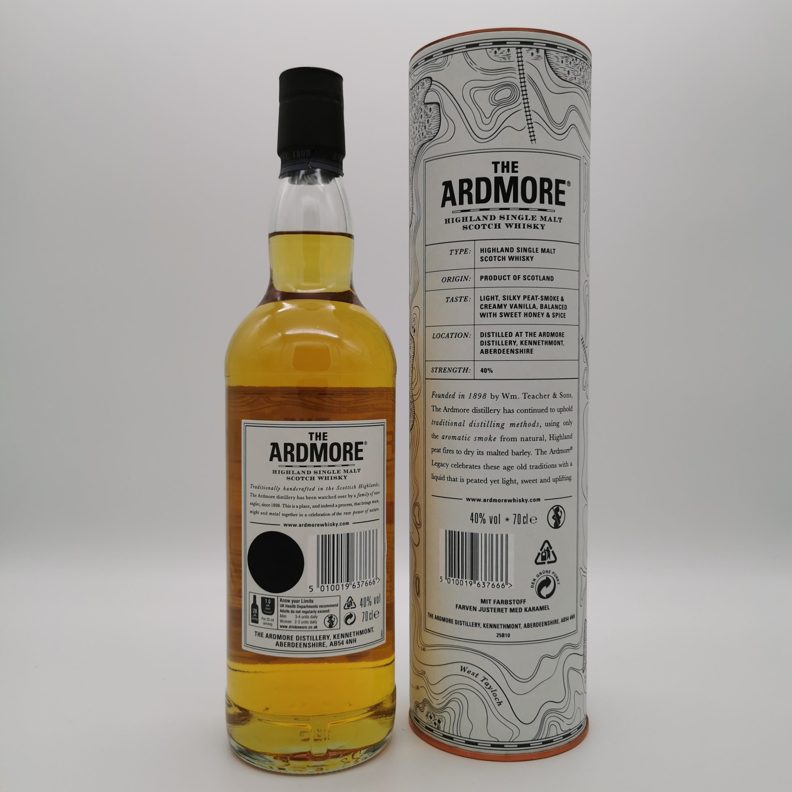 Ardmore Legacy 40.0% 0,7l – Bild 3