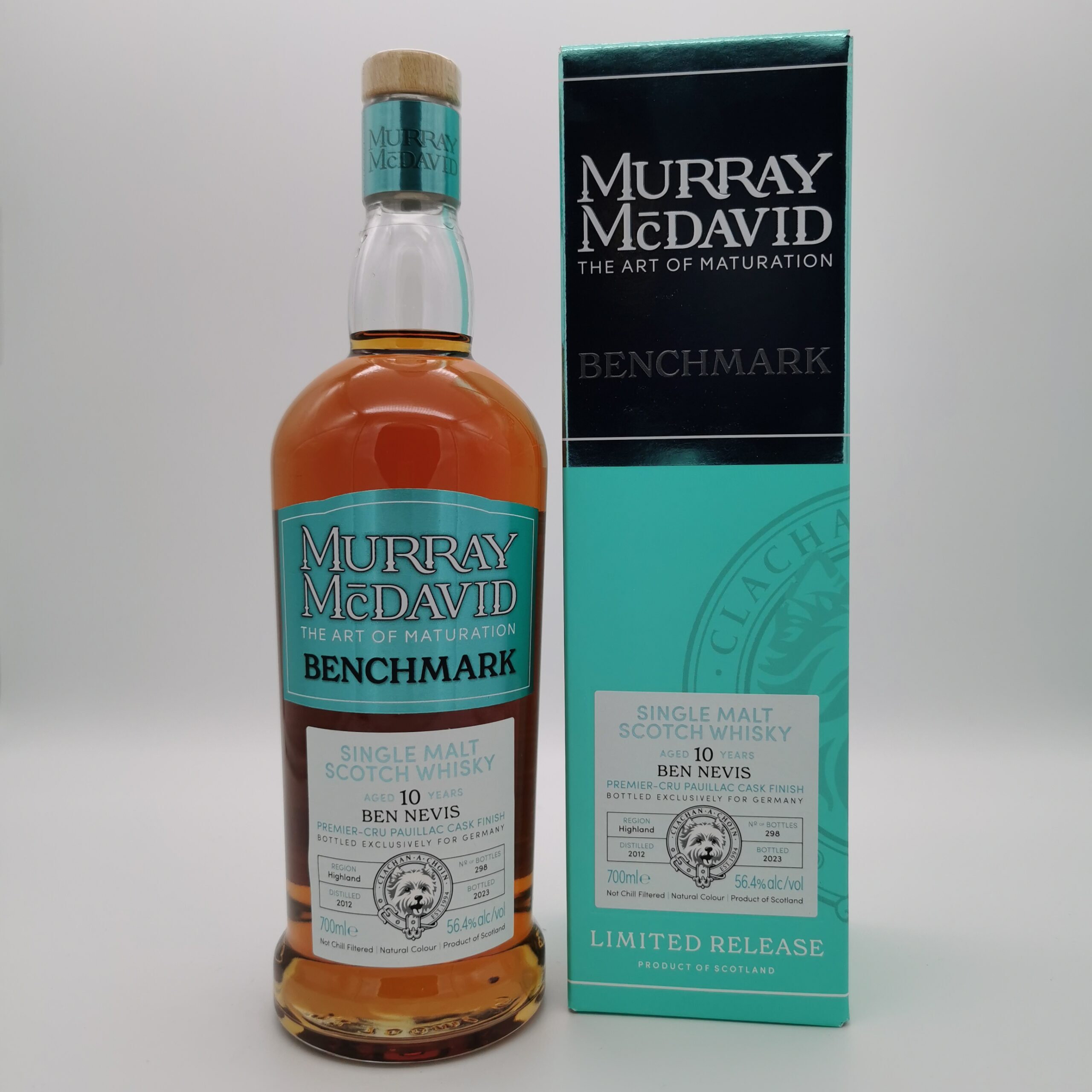 Ben Nevis 10 Jahre 2012/2023 Premier Cru Pauillac Finish –Murray McDavid- 56,4%vol. 0,7L