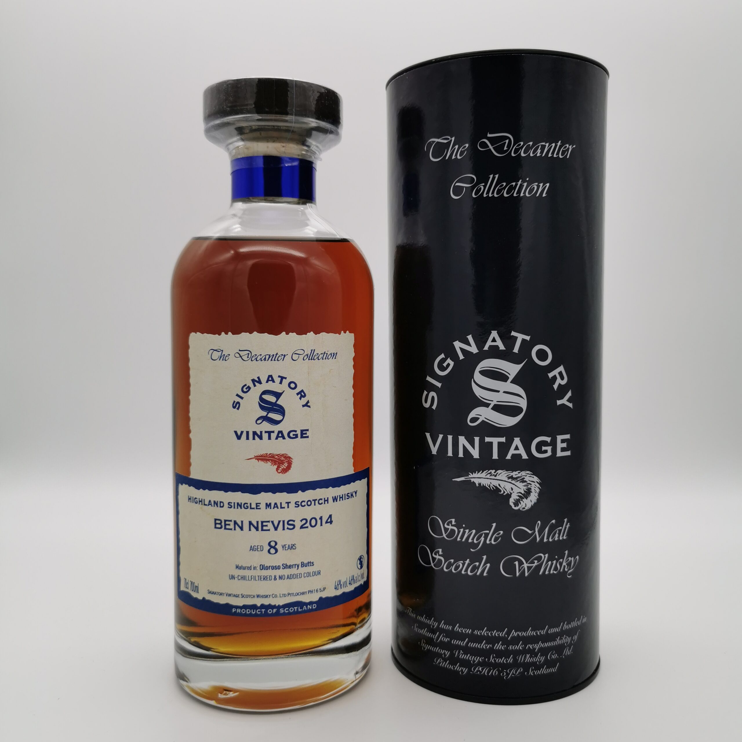 Ben Nevis 2014/2023 Sherry Cask The Decanter Collection -Signatory Vintage- 46%vol. 0,7L