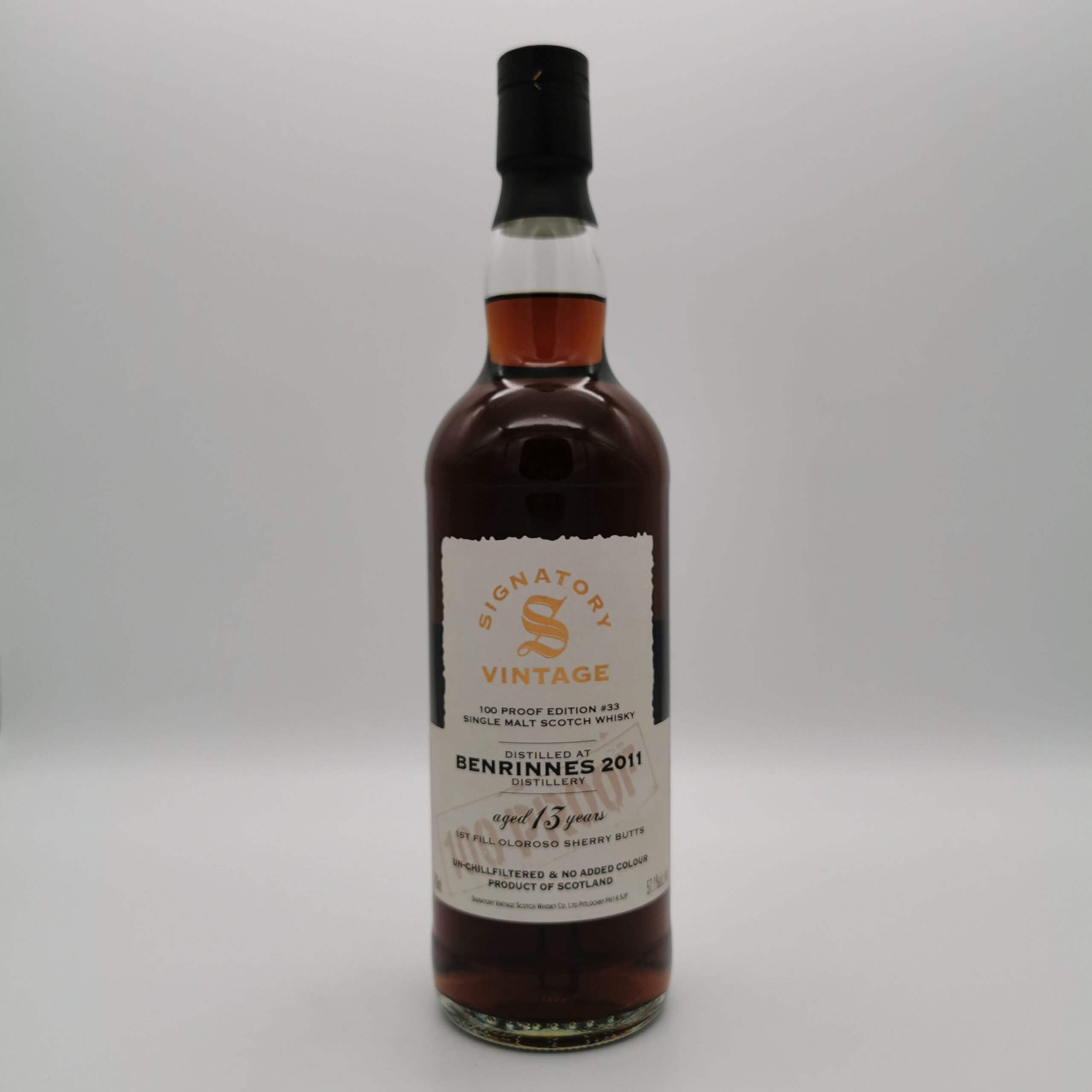 Benrinnes 13 Jahre 2011/2024 100 Proof Edition #33 -Signatory Vintage- 57,1%vol. 0,7L – Bild 2
