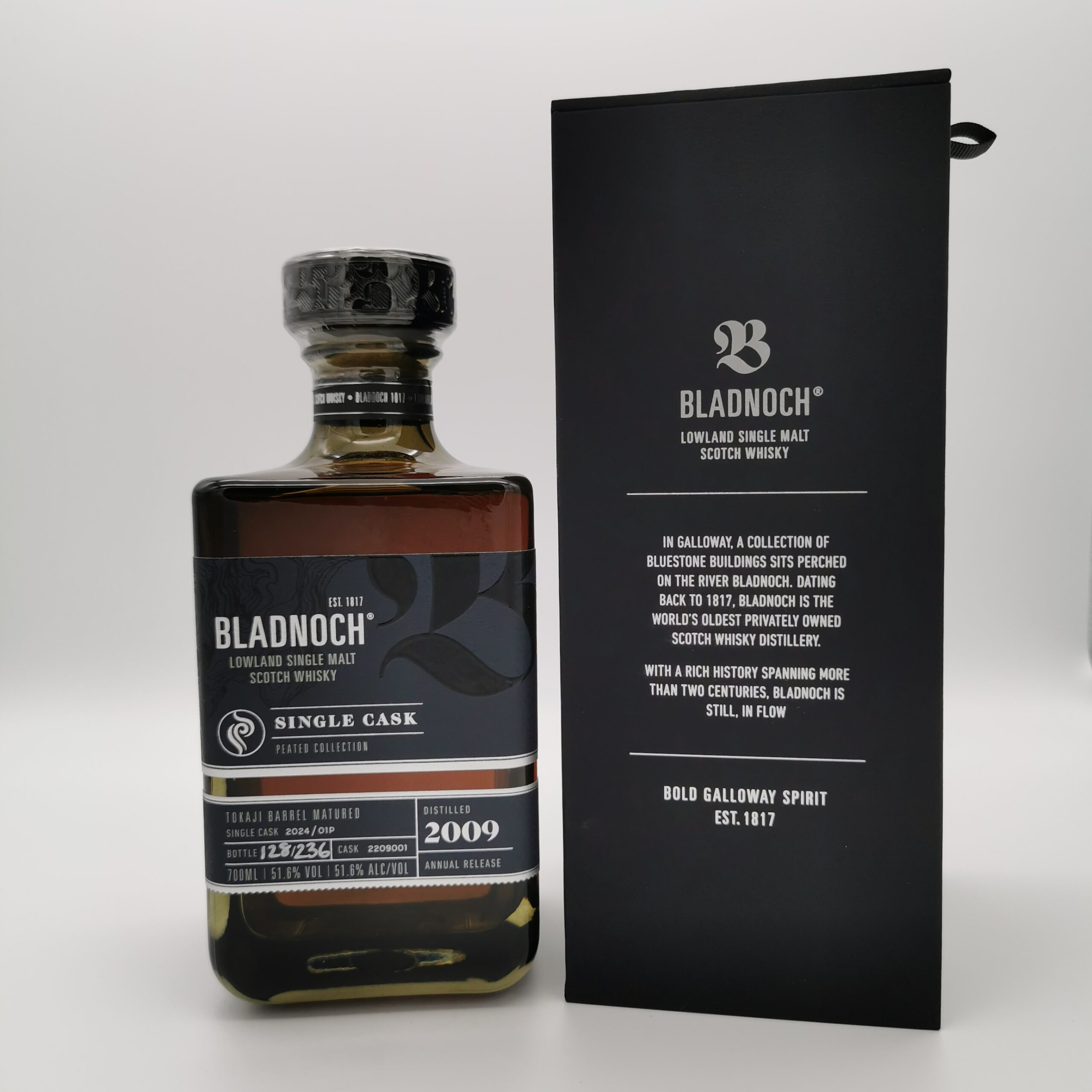 Bladnoch 2009/2024 Heavily Peated Tokaji Single Cask #2203001 51,6%vol. 0,7L – Bild 2
