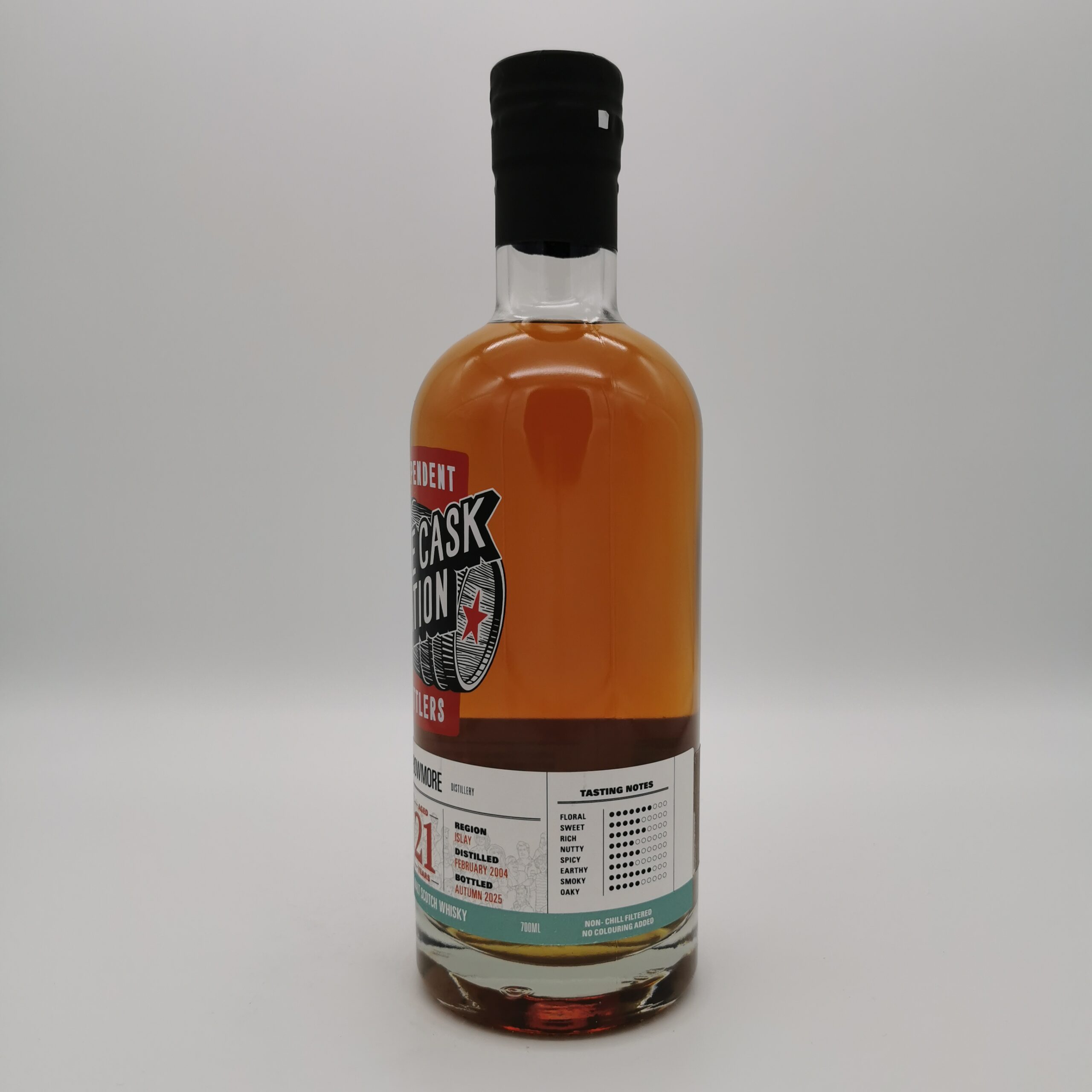 Bowmore 21 Jahre Oloroso Sherry Hogshead #161212 –Single Cask Nation- 56,2%vol. 0,7L – Bild 3