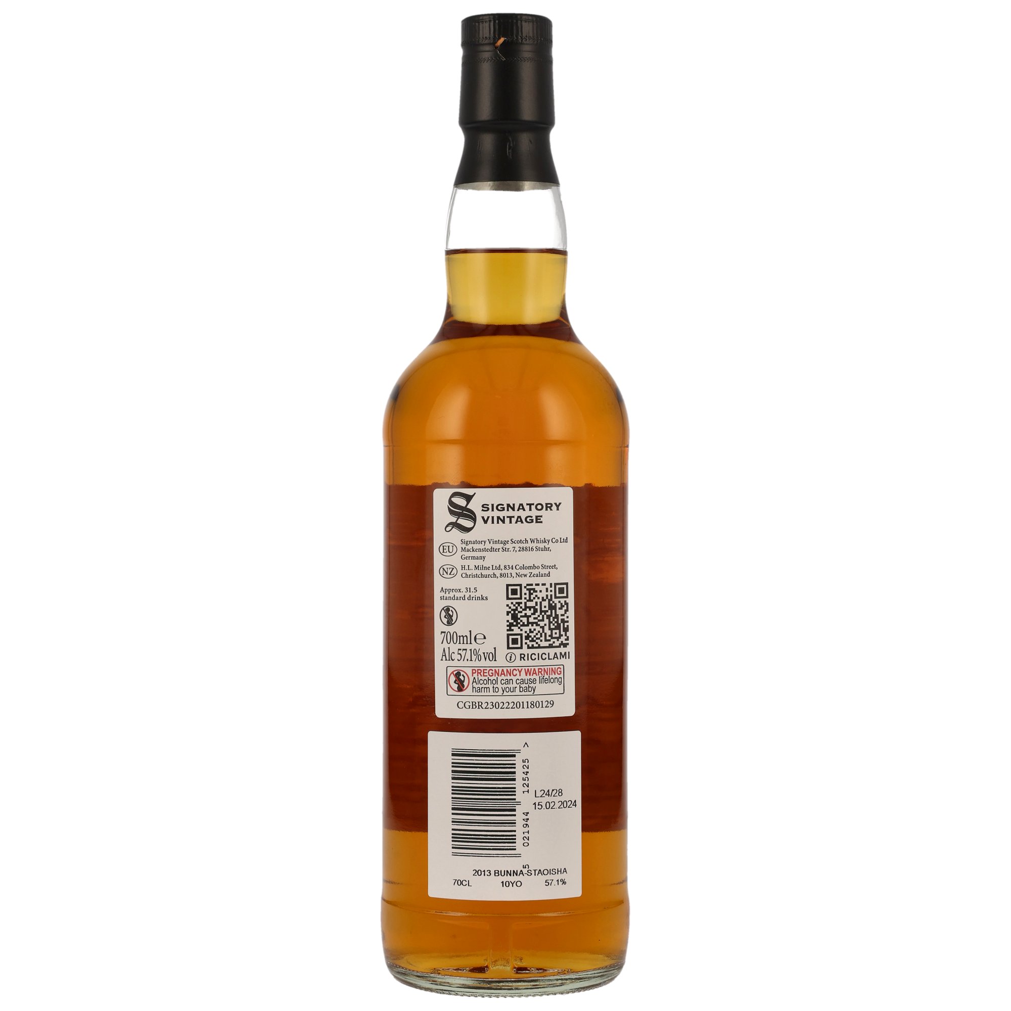 Bunnahabhain Staoisha 2013/2023 100 Proof Edition #7 -Signatory Vintage- 57,1%vol. 0,7L – Bild 3