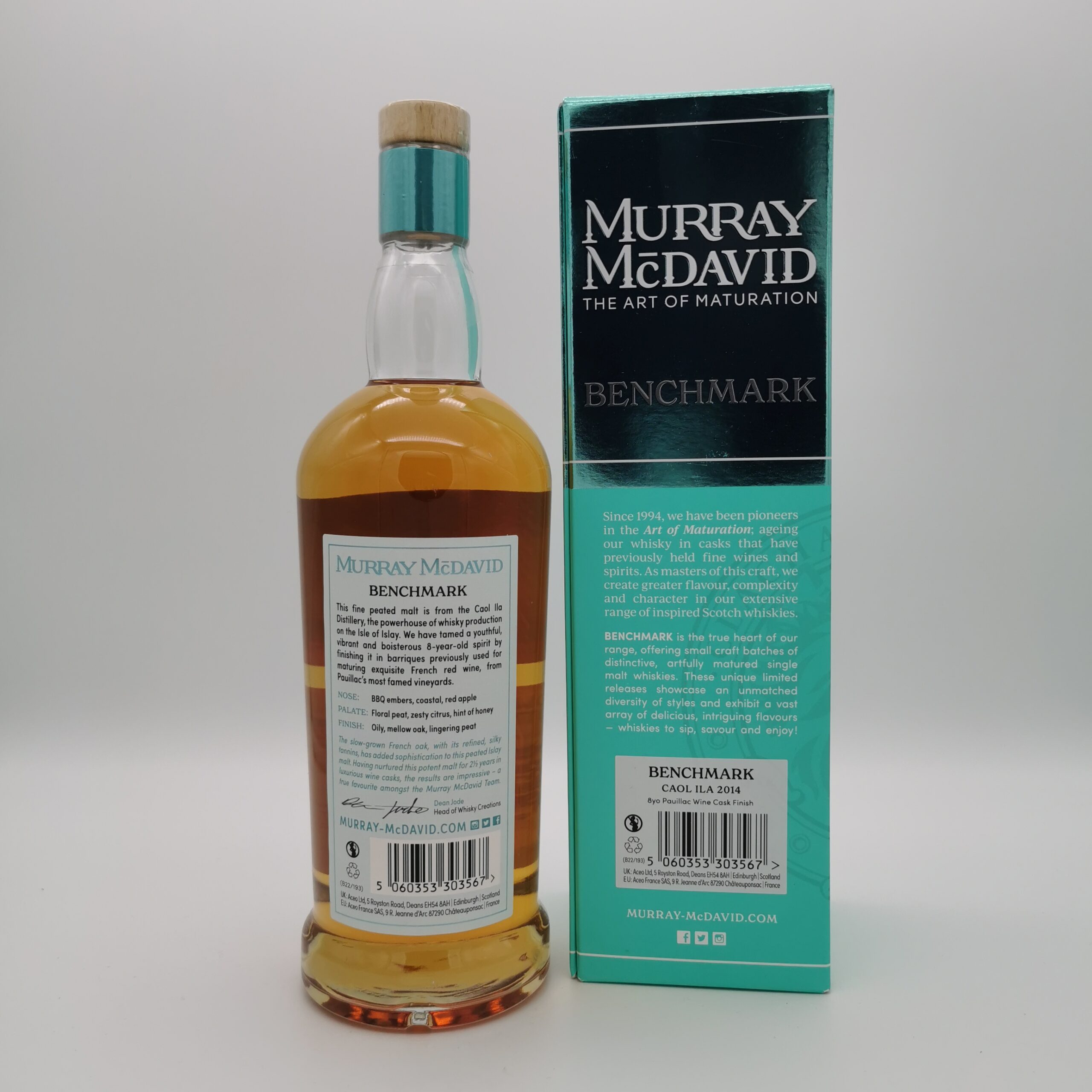 Caol Ila 8 Jahre 2014/2022 Pauillac Wine Cask Finish –Murray McDavid- 50%vol. 0,7L – Bild 3