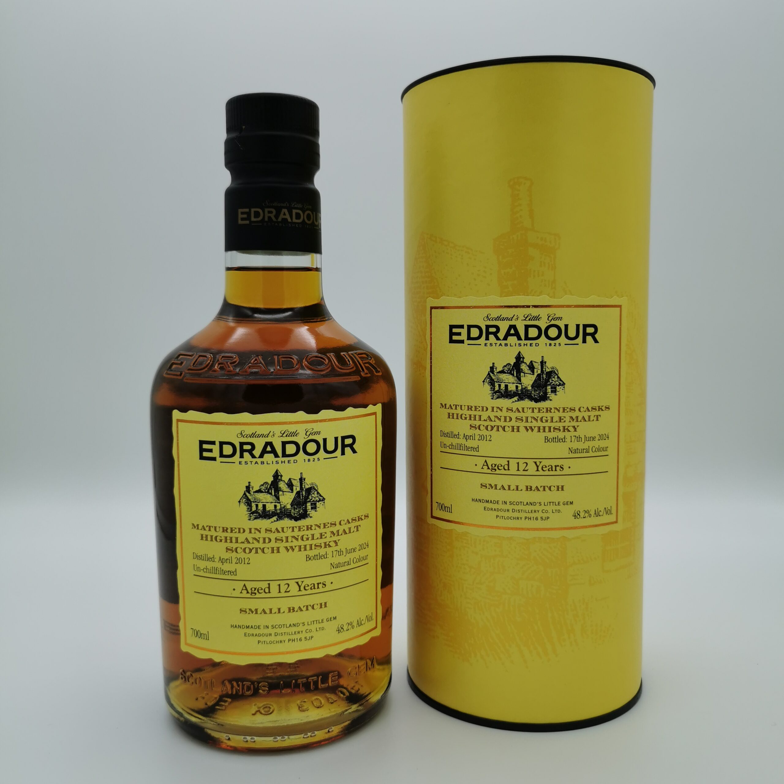 Edradour 2012/2024 12 Jahre Sauternes Cask 48,2%vol. 0,7L – Bild 2