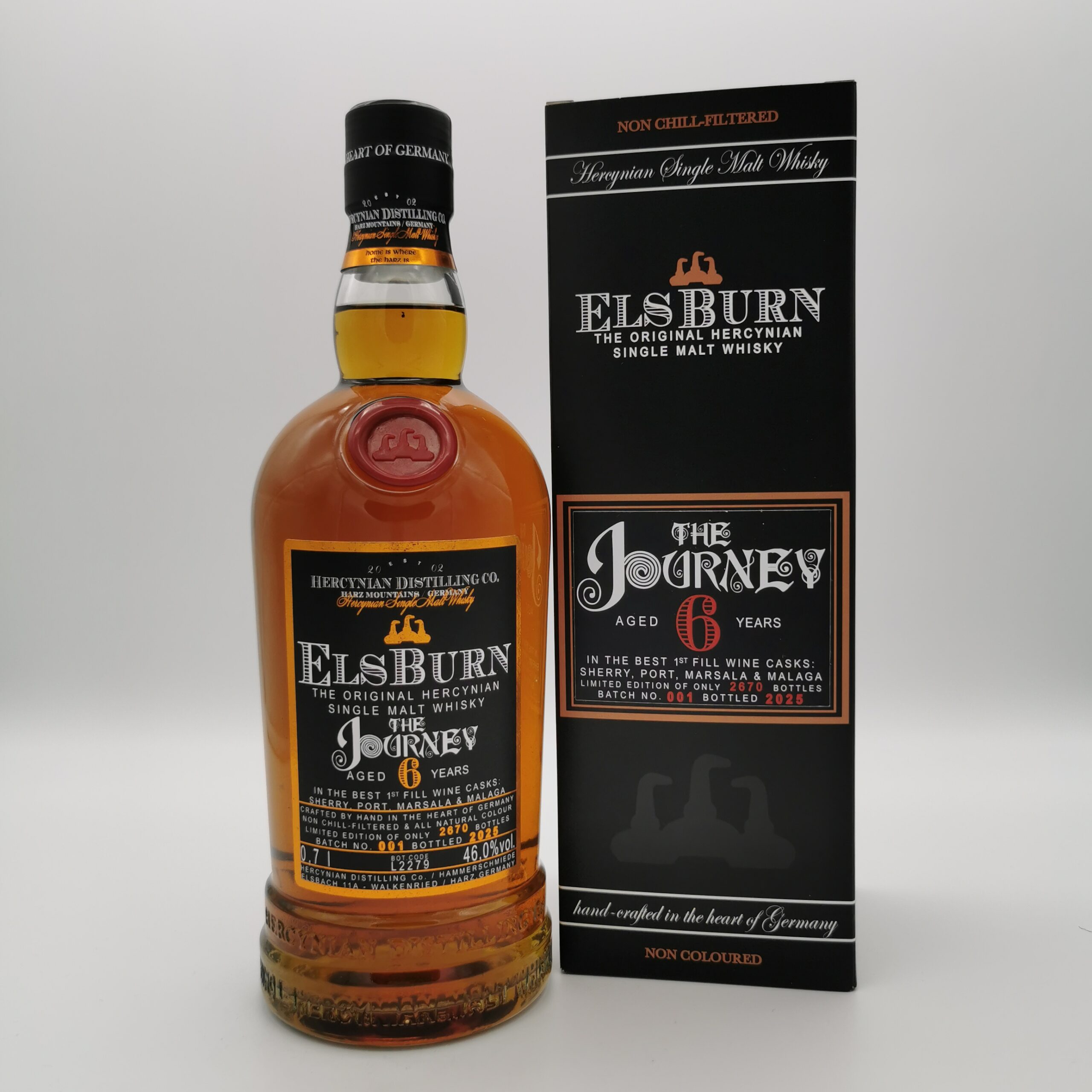 Elsburn The Journey 6 Jahre 46%vol. 0,7L – Bild 2