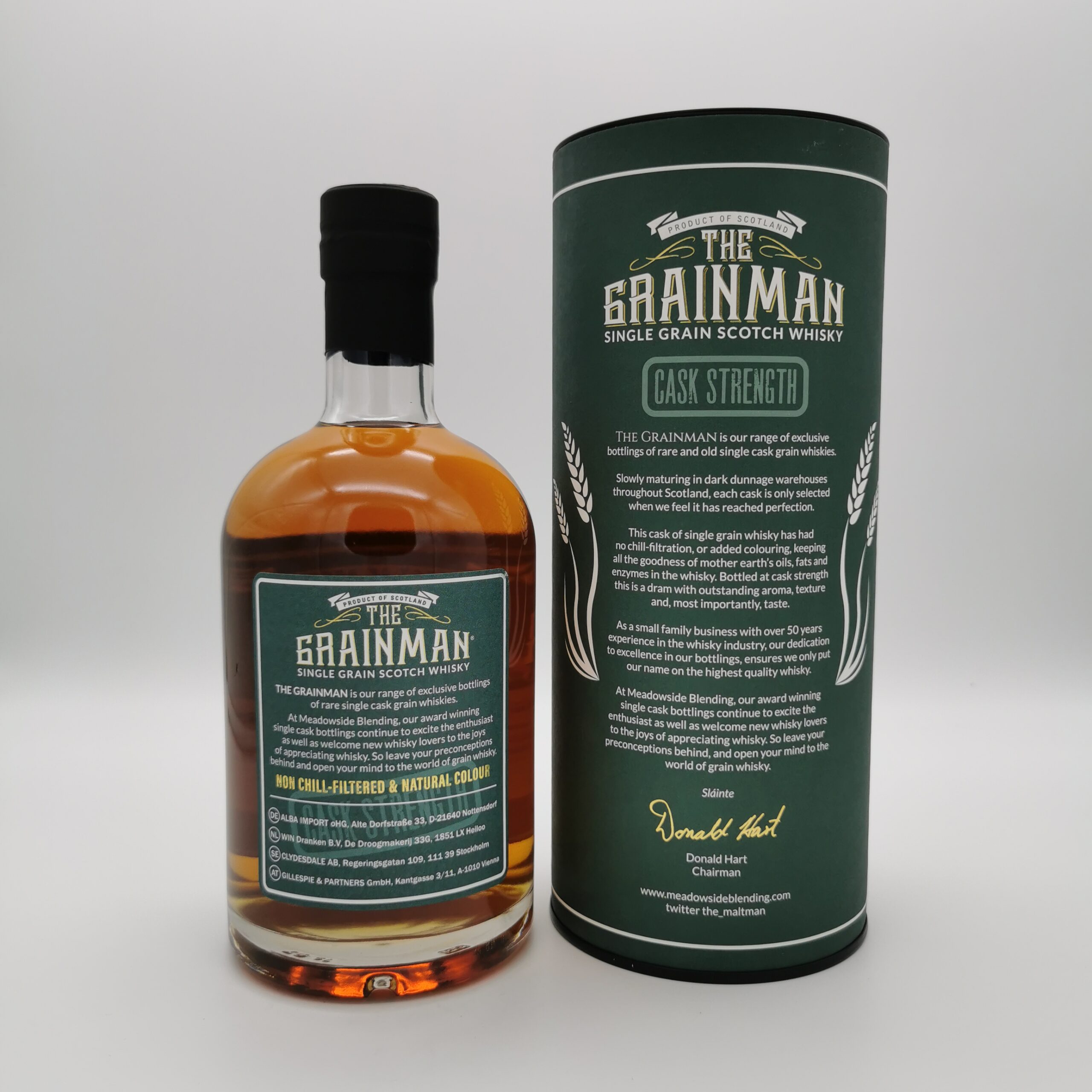 Girvan 39 Jahre 1985/2024 Bordeaux Barrique -The Grainman- 45,0% 0,7L – Bild 3