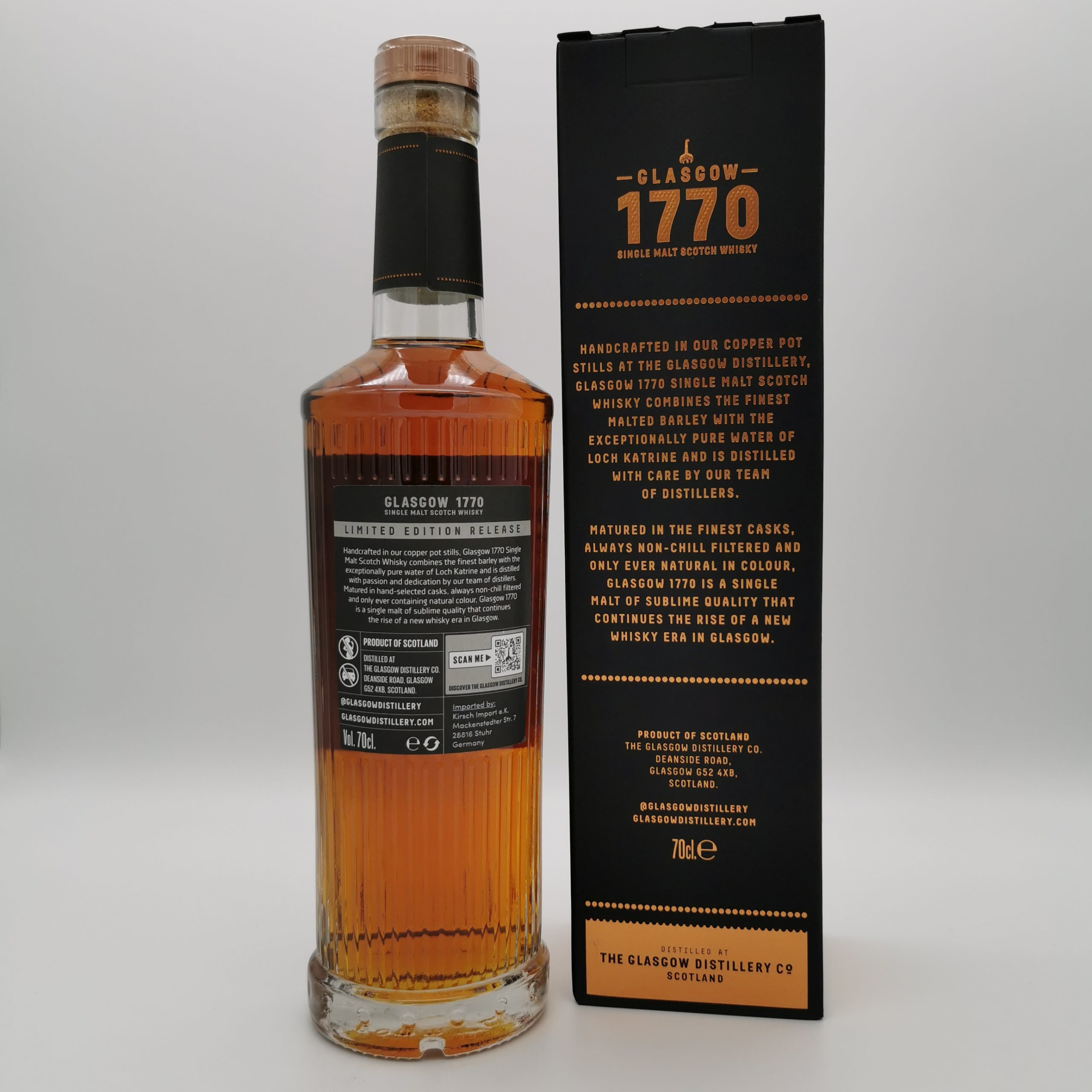 1770 Glasgow 2018/2022 Moscatel Single Cask #18/960 60,5%vol. 0,7L – Bild 3