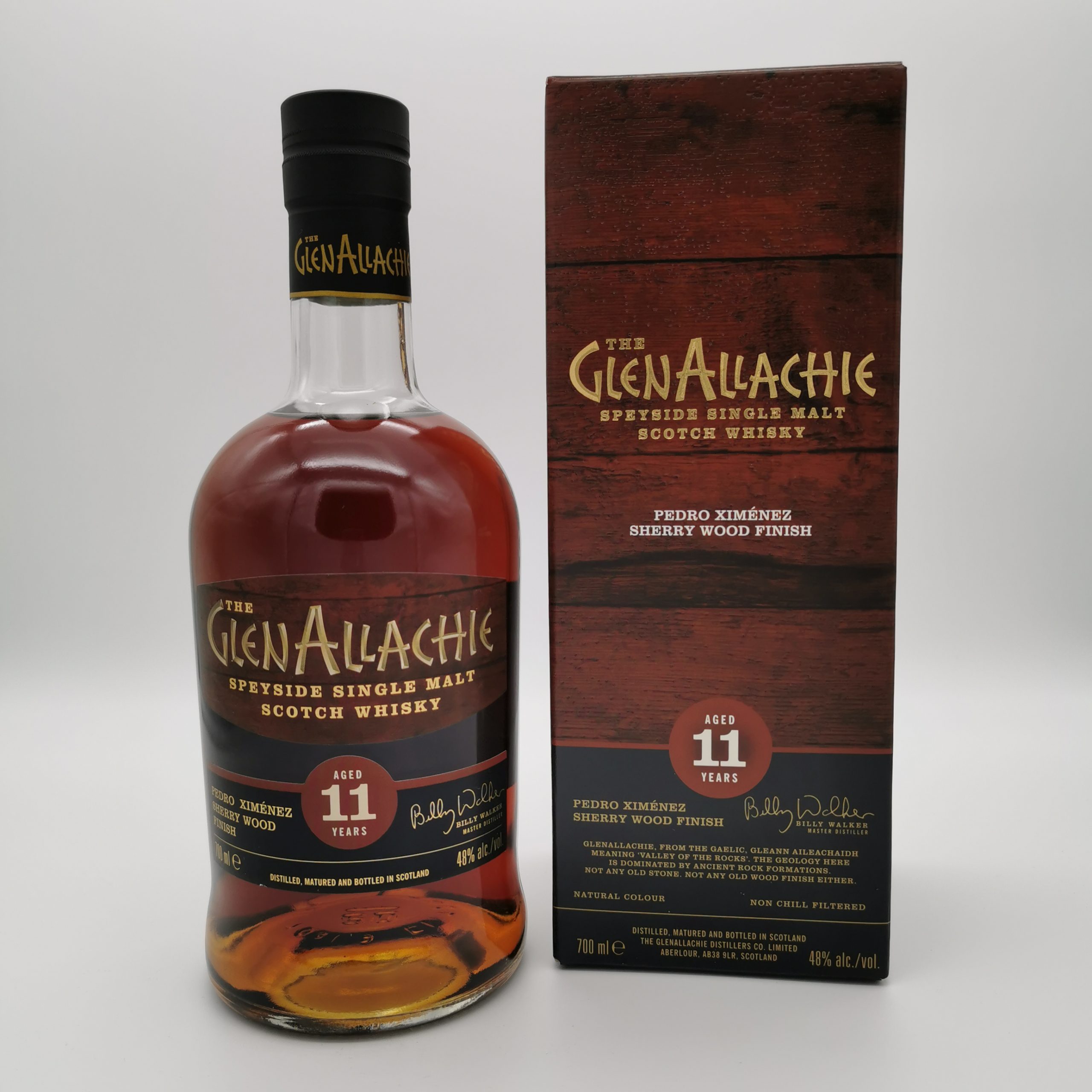 Glenallachie 11 Jahre Pedro Ximenez Wood Finish 48,0%vol. 0,7L