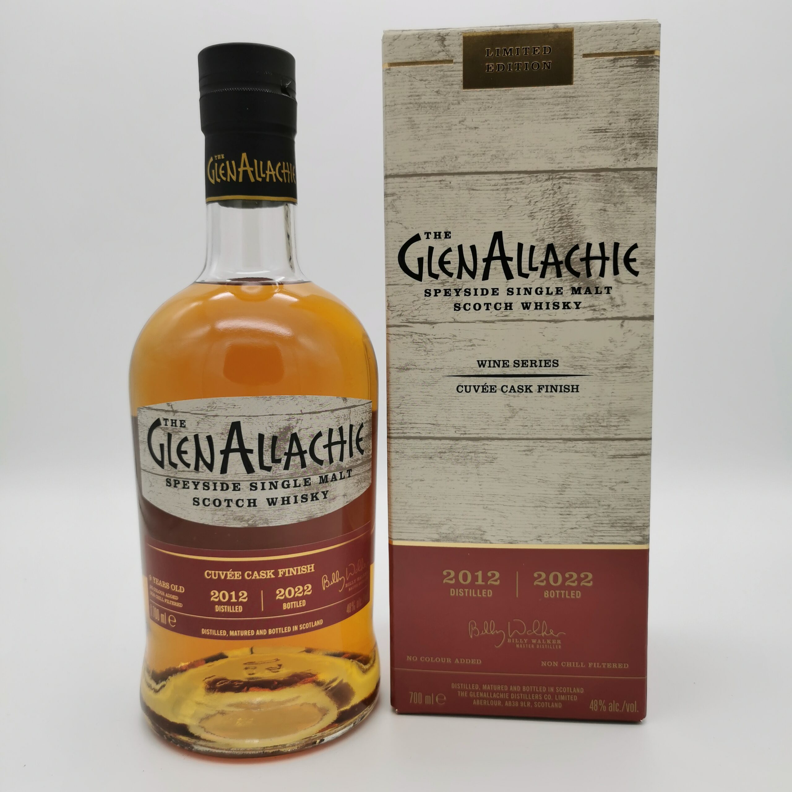 GlenAllachie 9 Jahre 2012/2022 Wine Cask Cuvee 48%vol. 0,7L – Bild 2