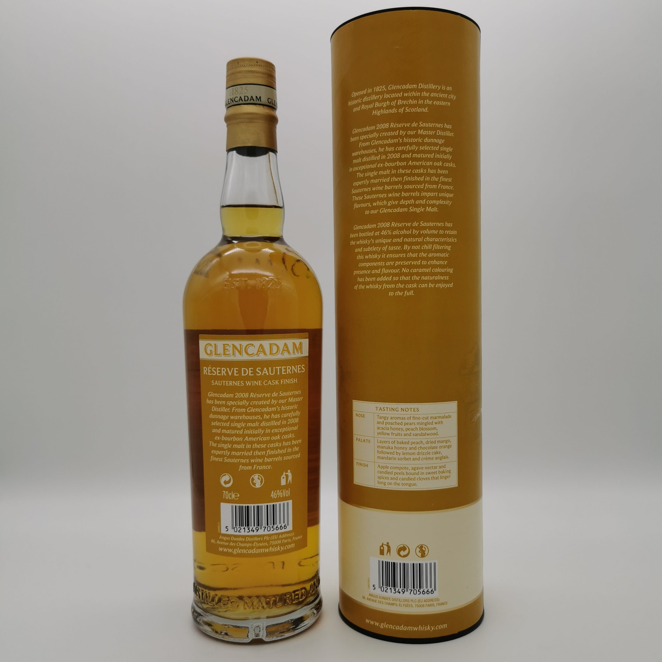 Glencadam 13 Jahre Réserve de Sauternes 46%vol. 0,7L – Bild 3