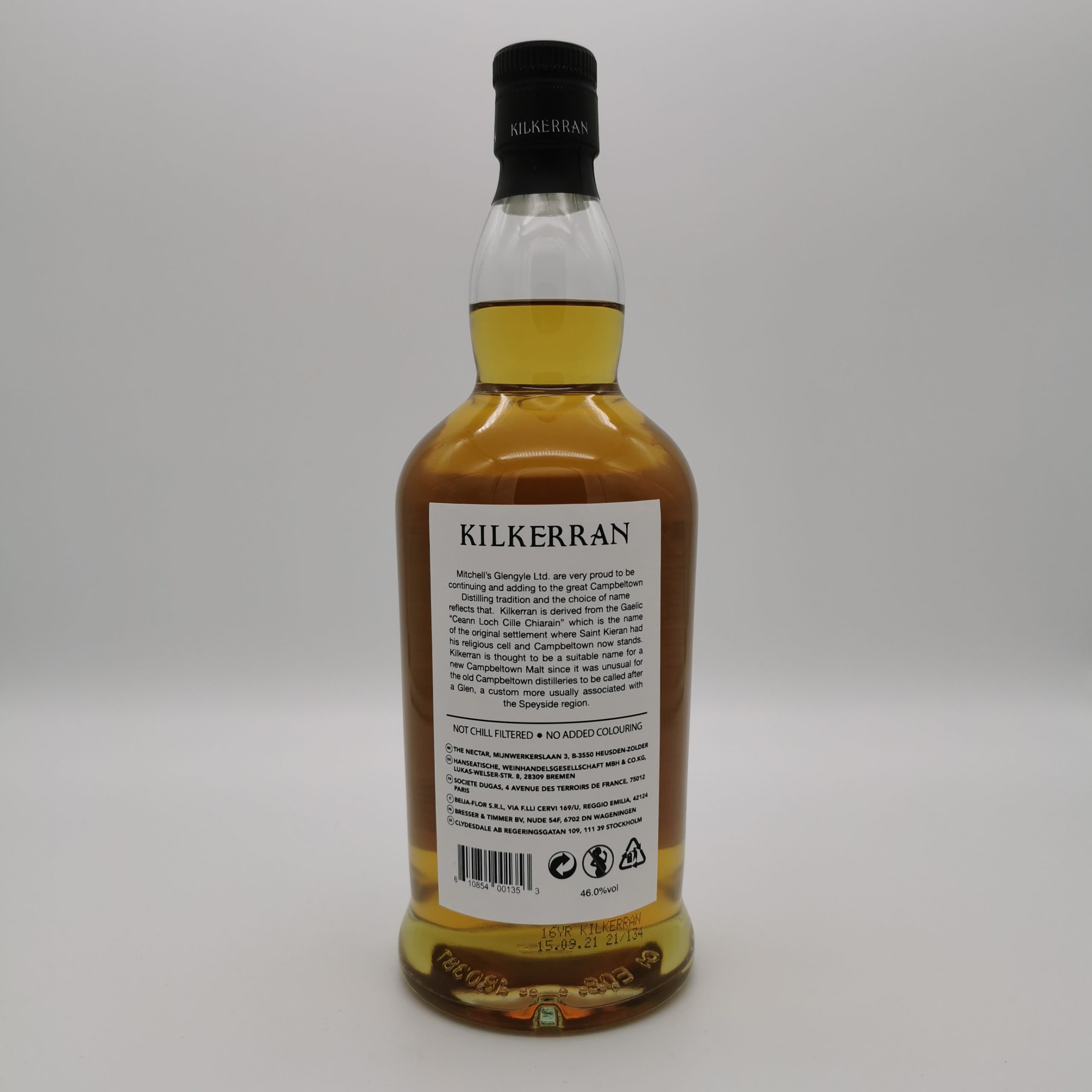 Kilkerran 16 Jahre Limited Edition 2021 46%vol. 0,7L – Bild 3