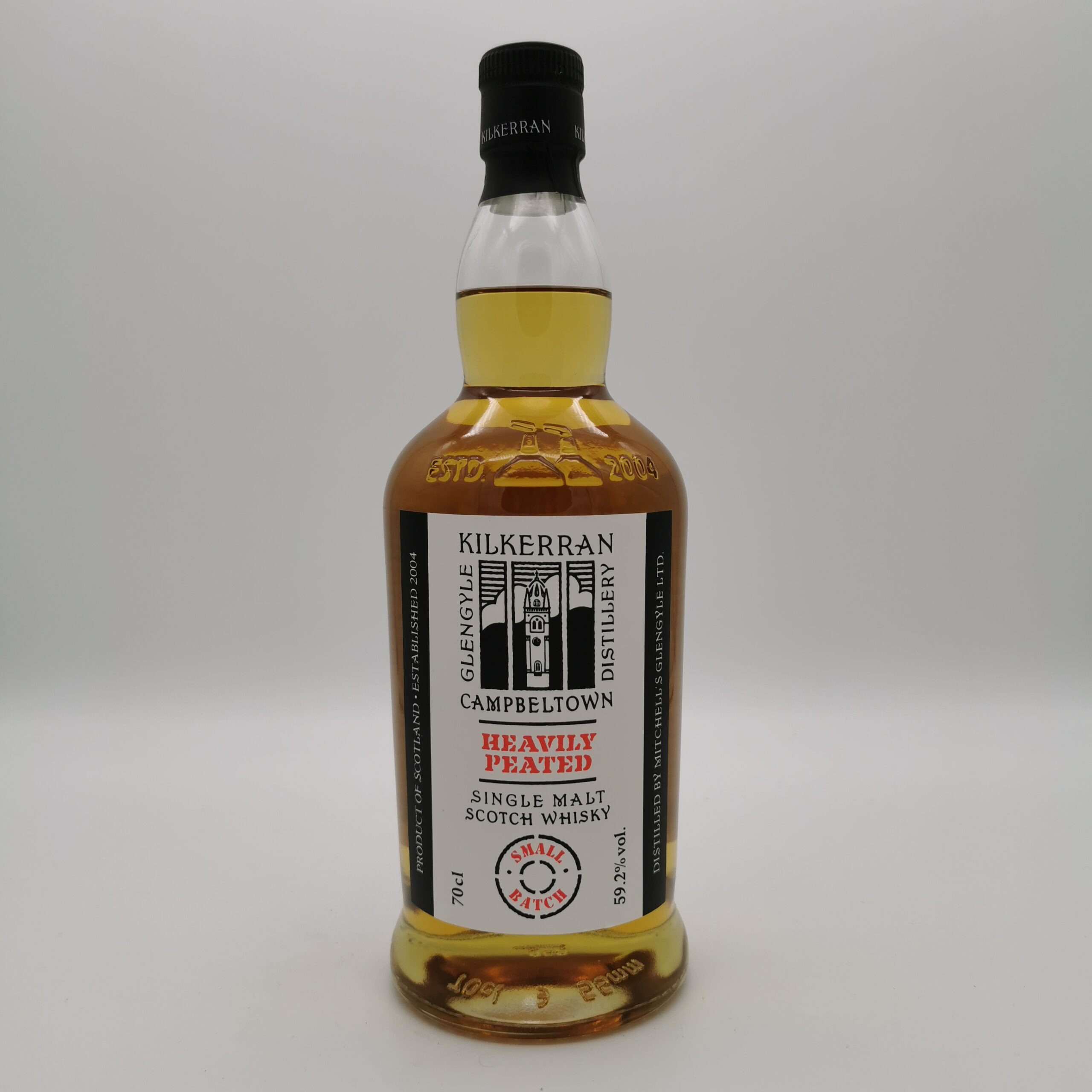 Kilkerran Heavily Peated Batch 9 59,2%vol. 0,7L