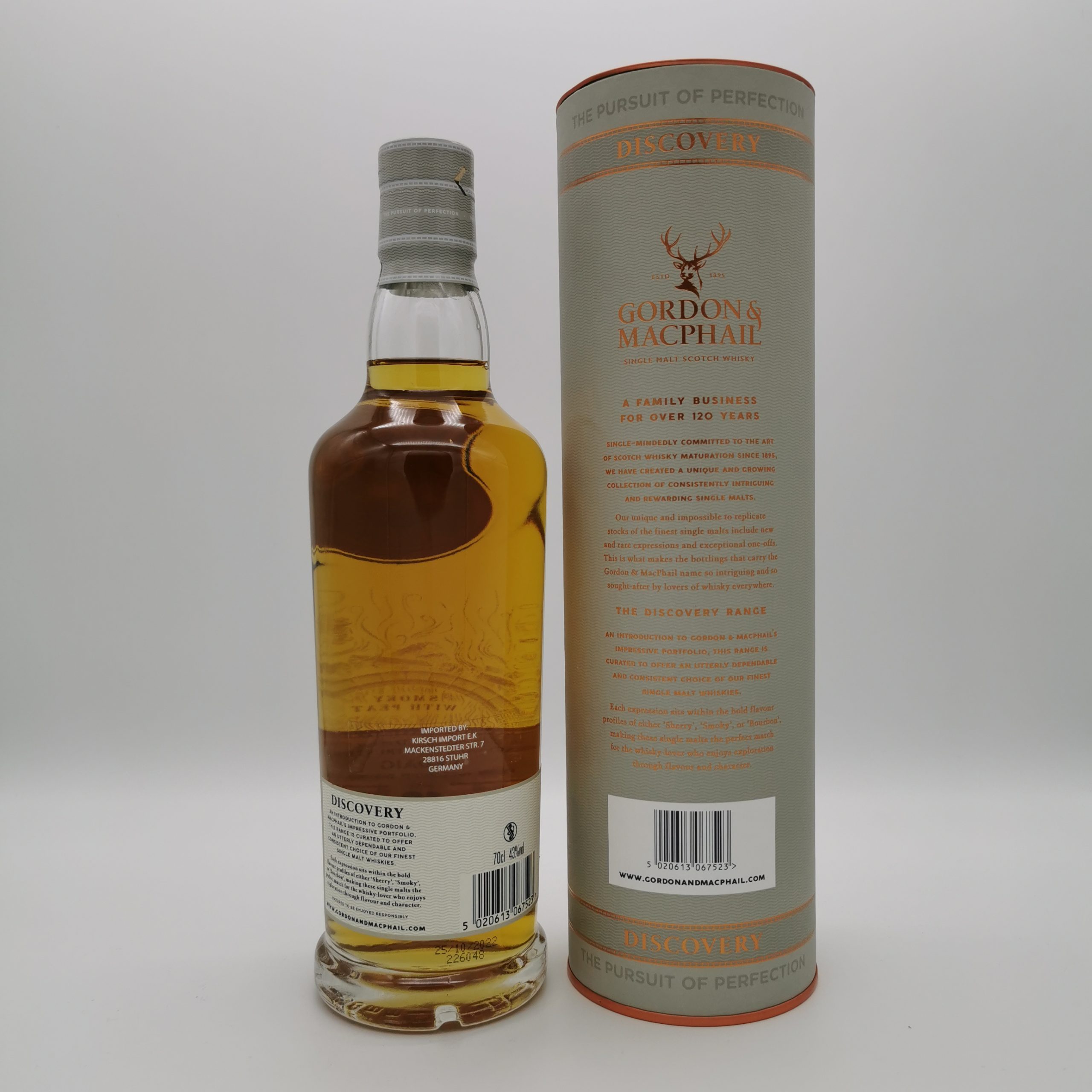 Ledaig 12 Jahre Discovery New Range -Gordon & MacPhail- 43%vol. 0,7L – Bild 3