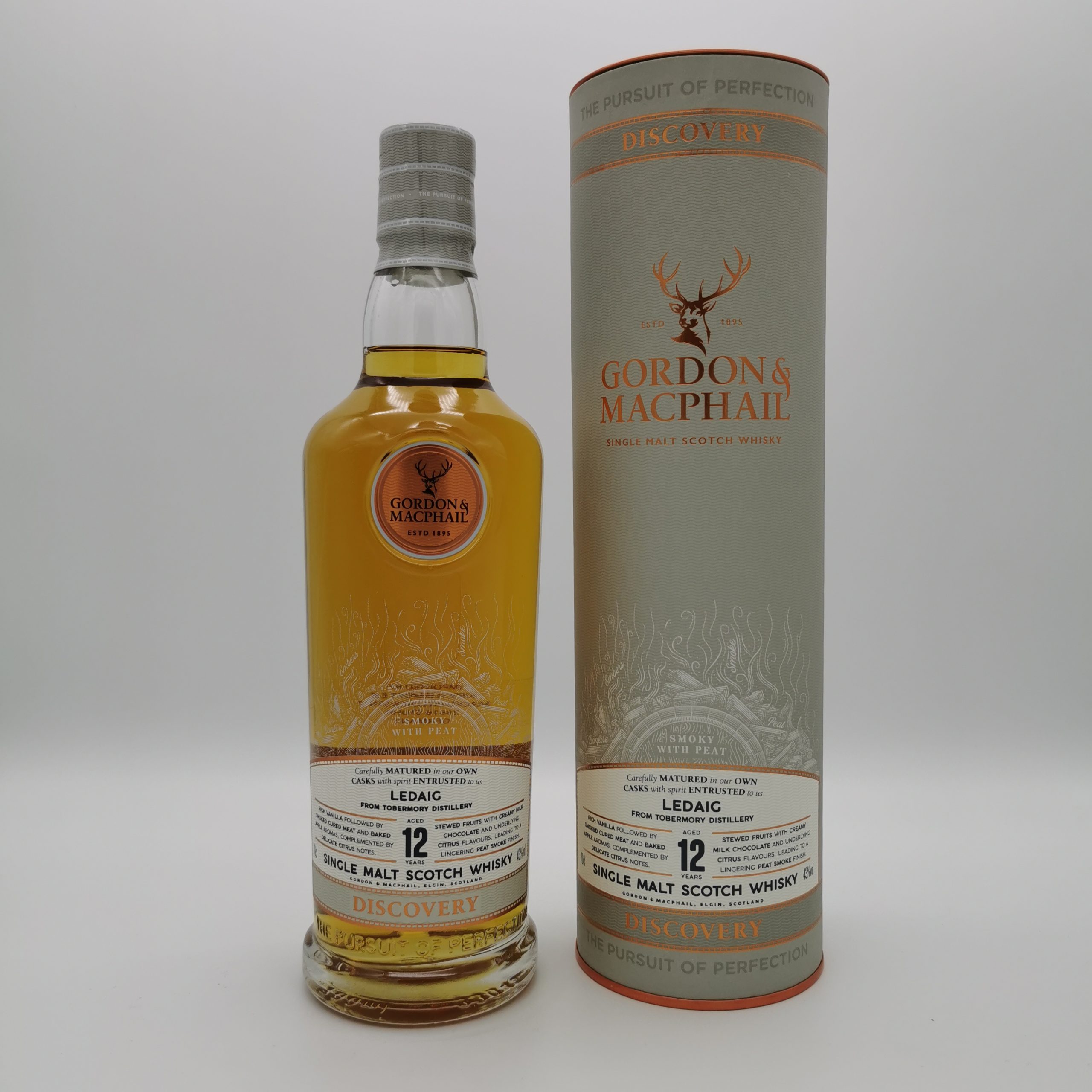Ledaig 12 Jahre Discovery New Range -Gordon & MacPhail- 43%vol. 0,7L – Bild 2