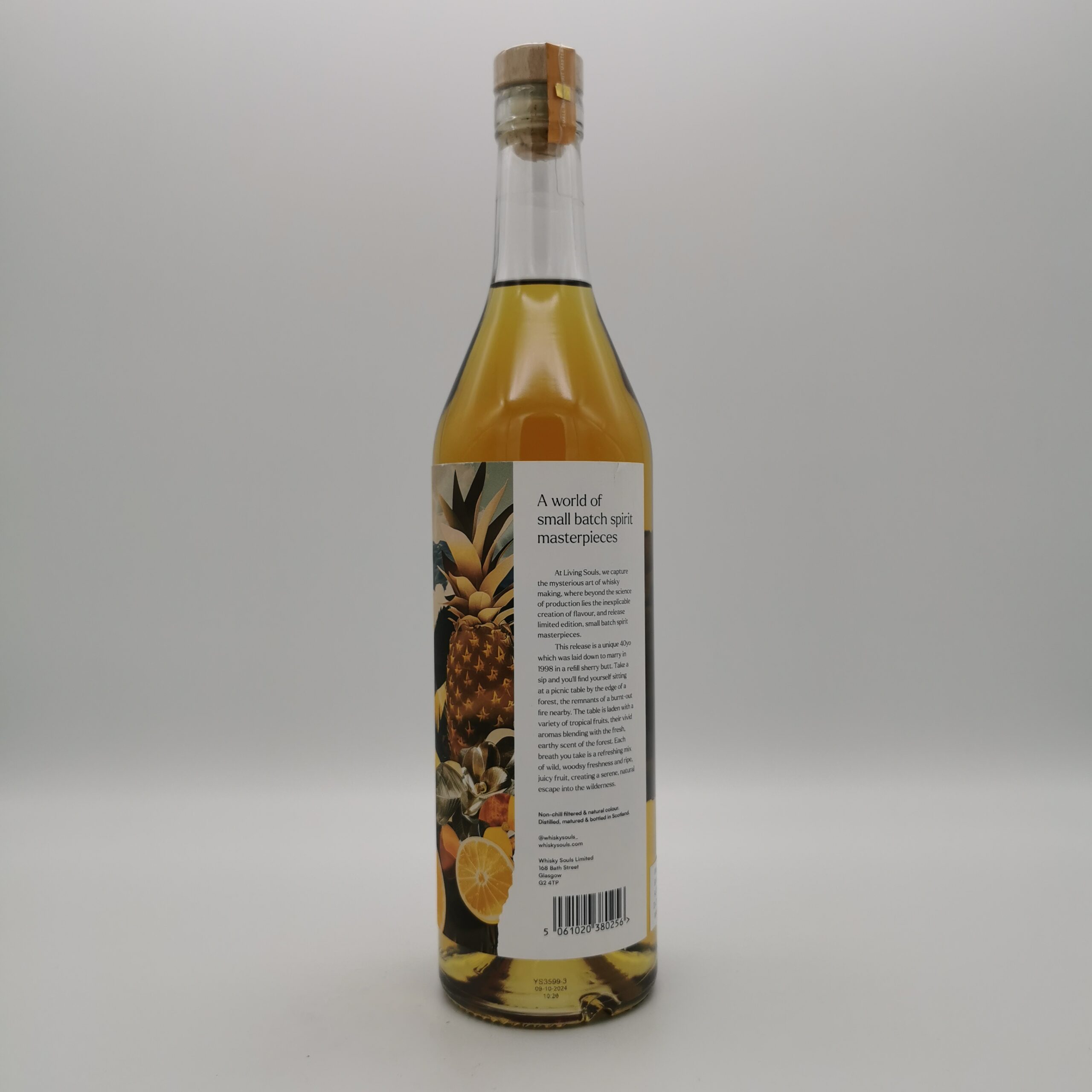 Blended Scotch Whisky 40 Jahre Sherry Cask -Living Souls- 41,2%vol. 0,7L – Bild 3