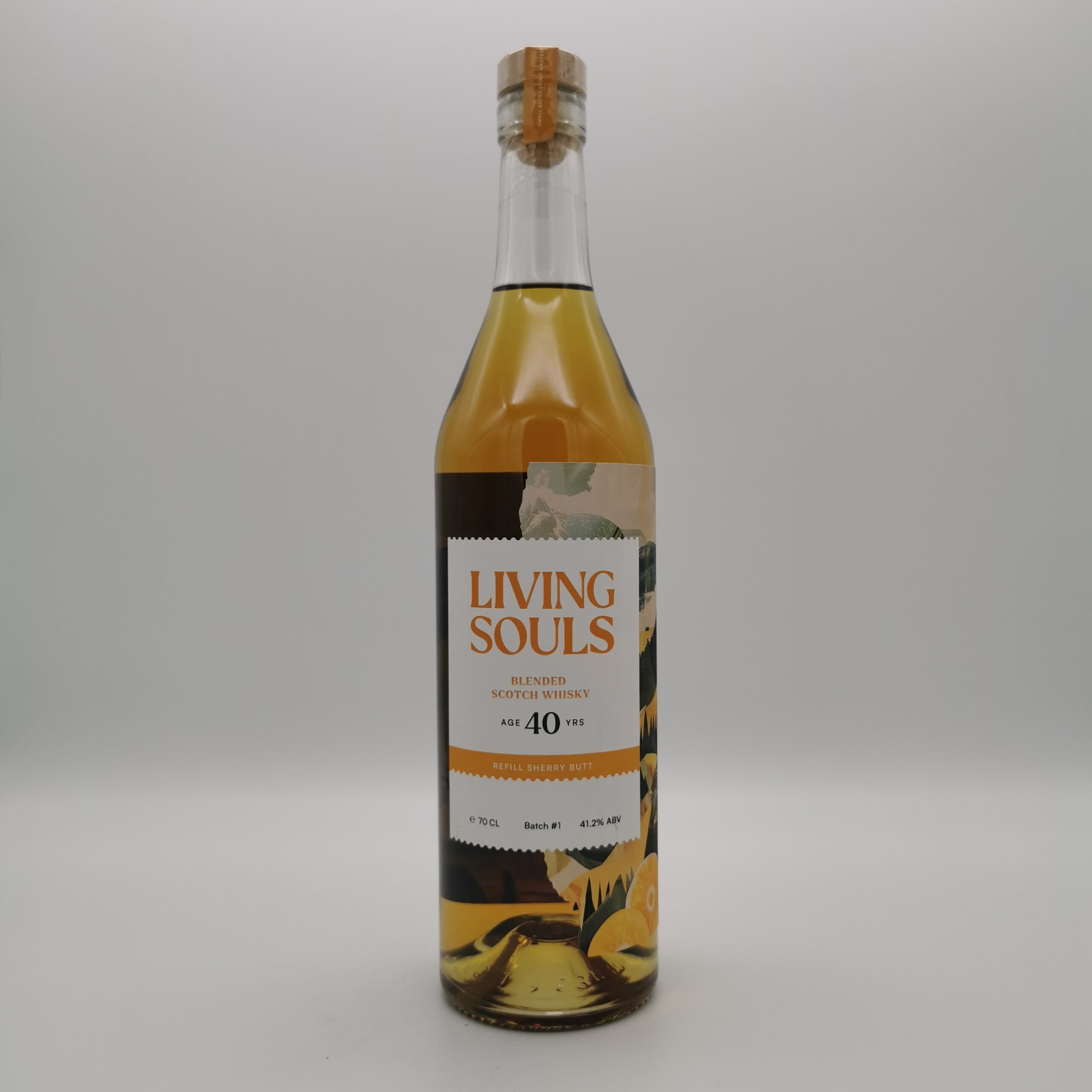 Blended Scotch Whisky 40 Jahre Sherry Cask -Living Souls- 41,2%vol. 0,7L