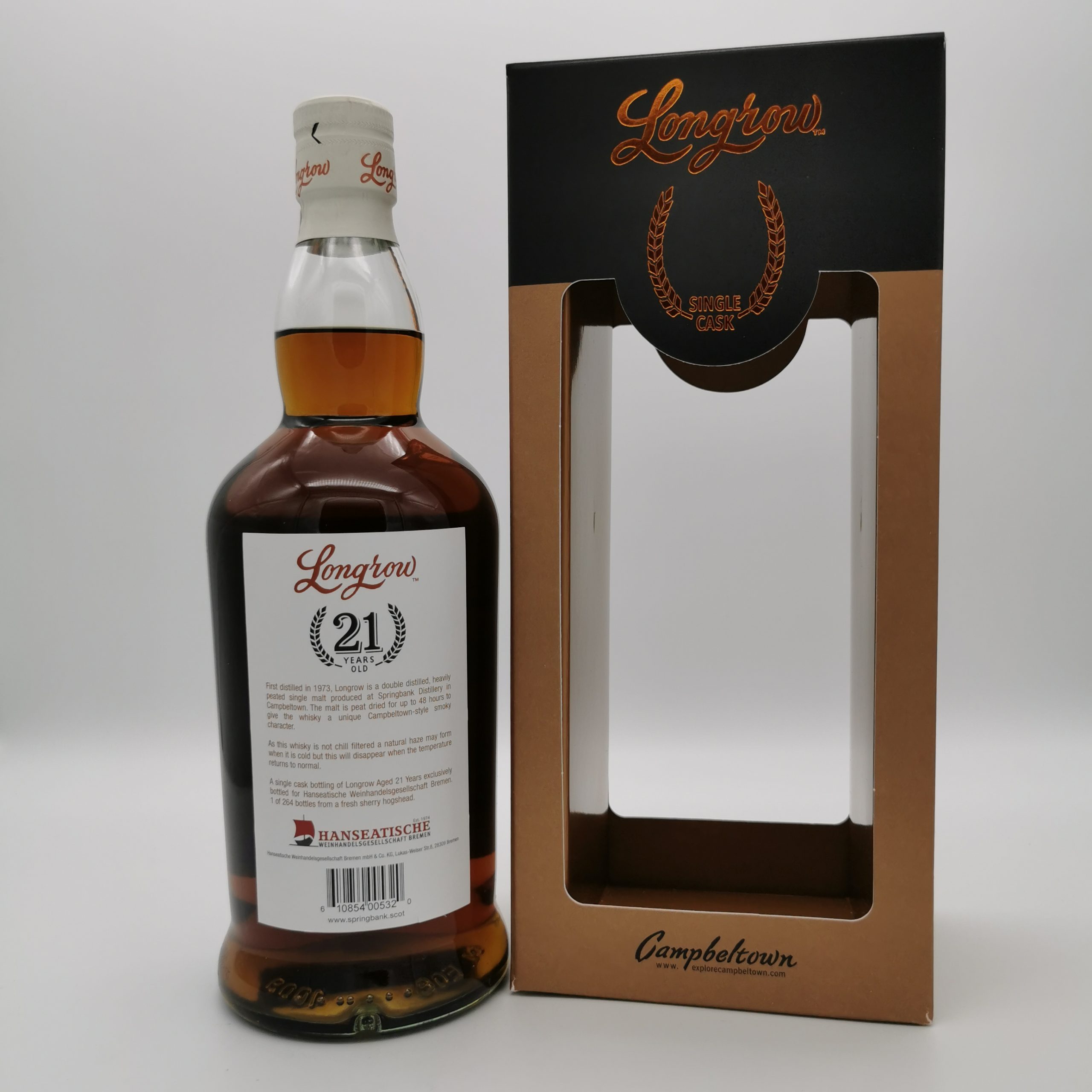 Longrow 21 Jahre Single Sherry Cask 2022 41,9% 0,7L – Bild 3