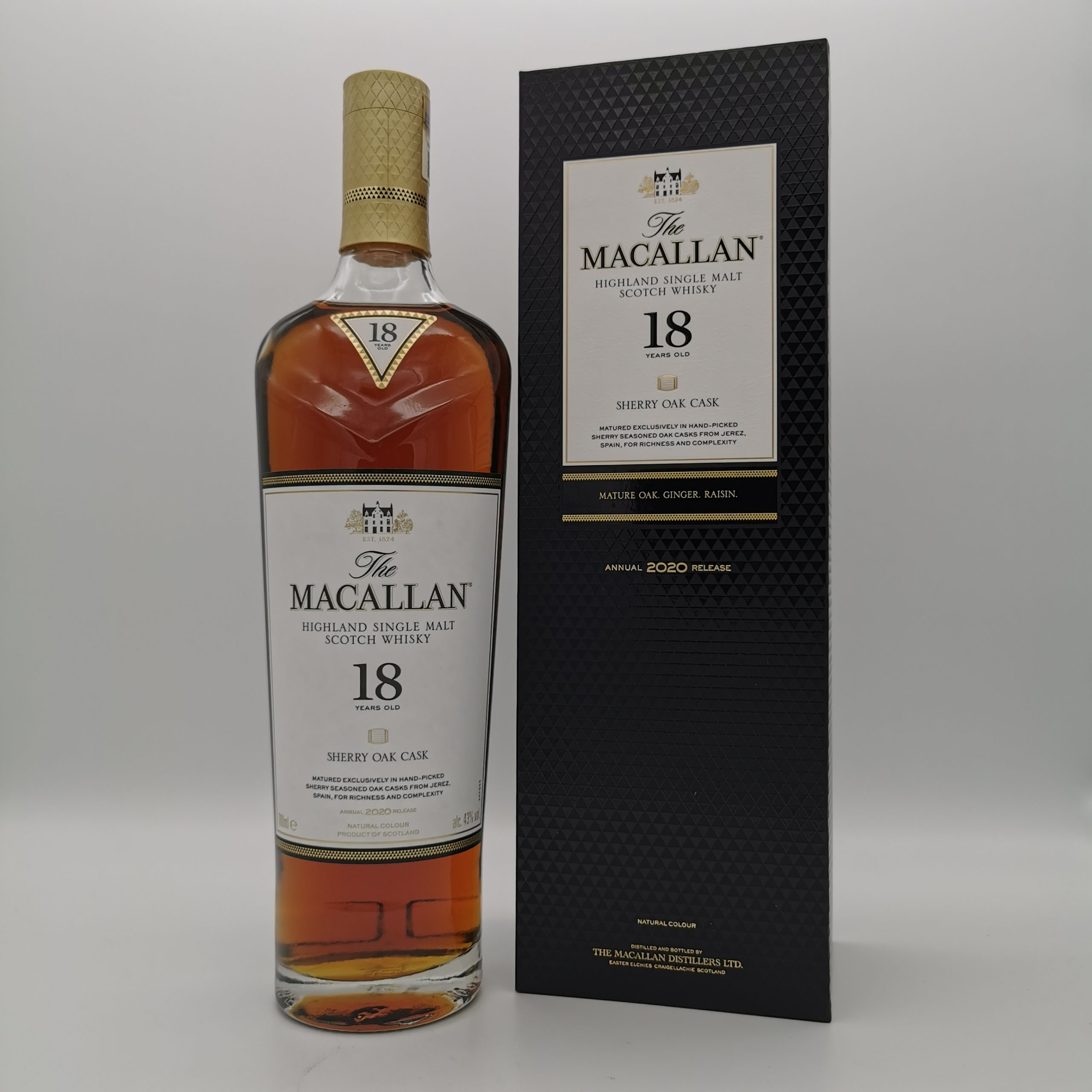 Macallan 18 Jahre Sherry Cask Release 2020 43% 0,7L