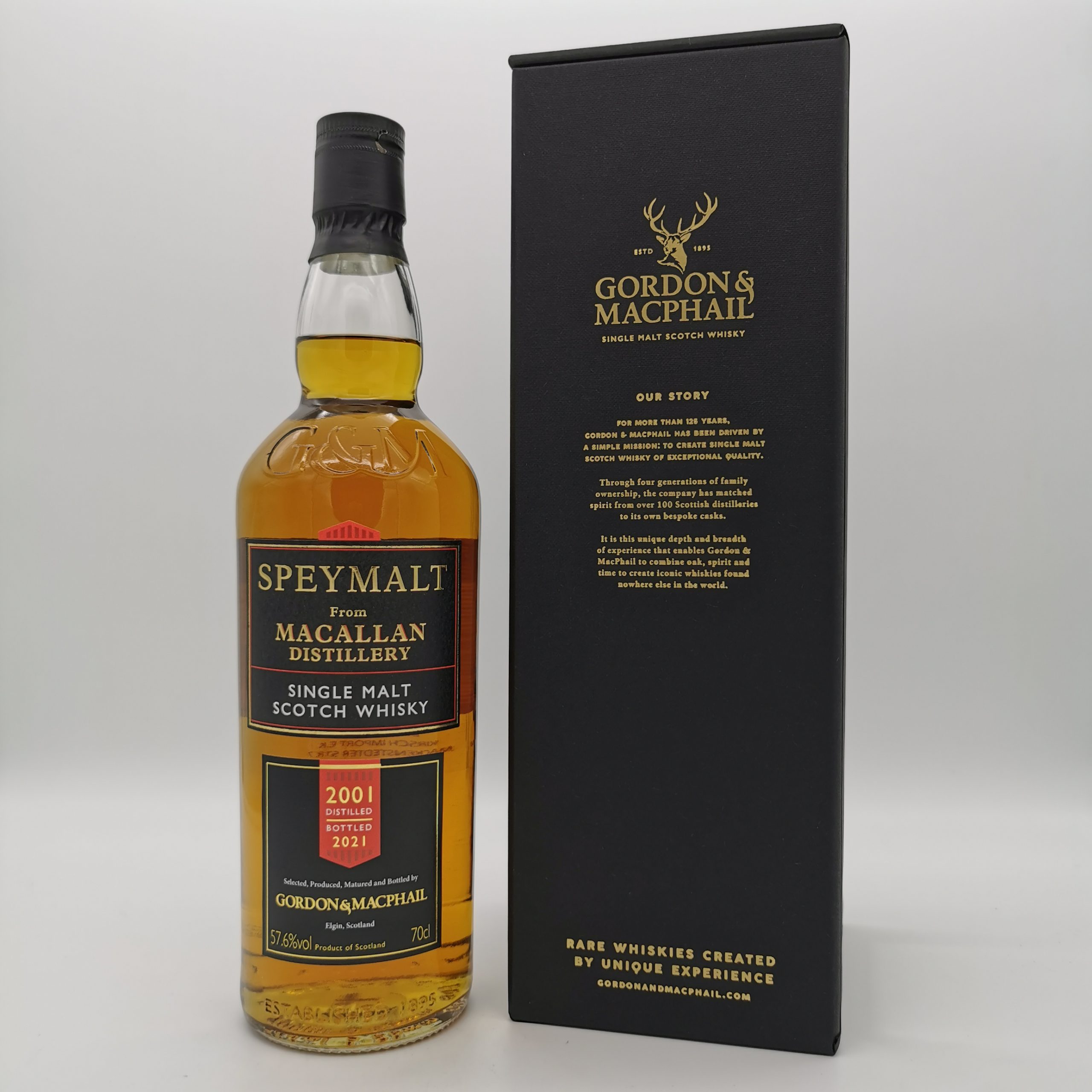 Macallan Speymalt 2001/2021 Sherry Cask #5103 -Gordon&MacPhail- 57,6% 0,7L