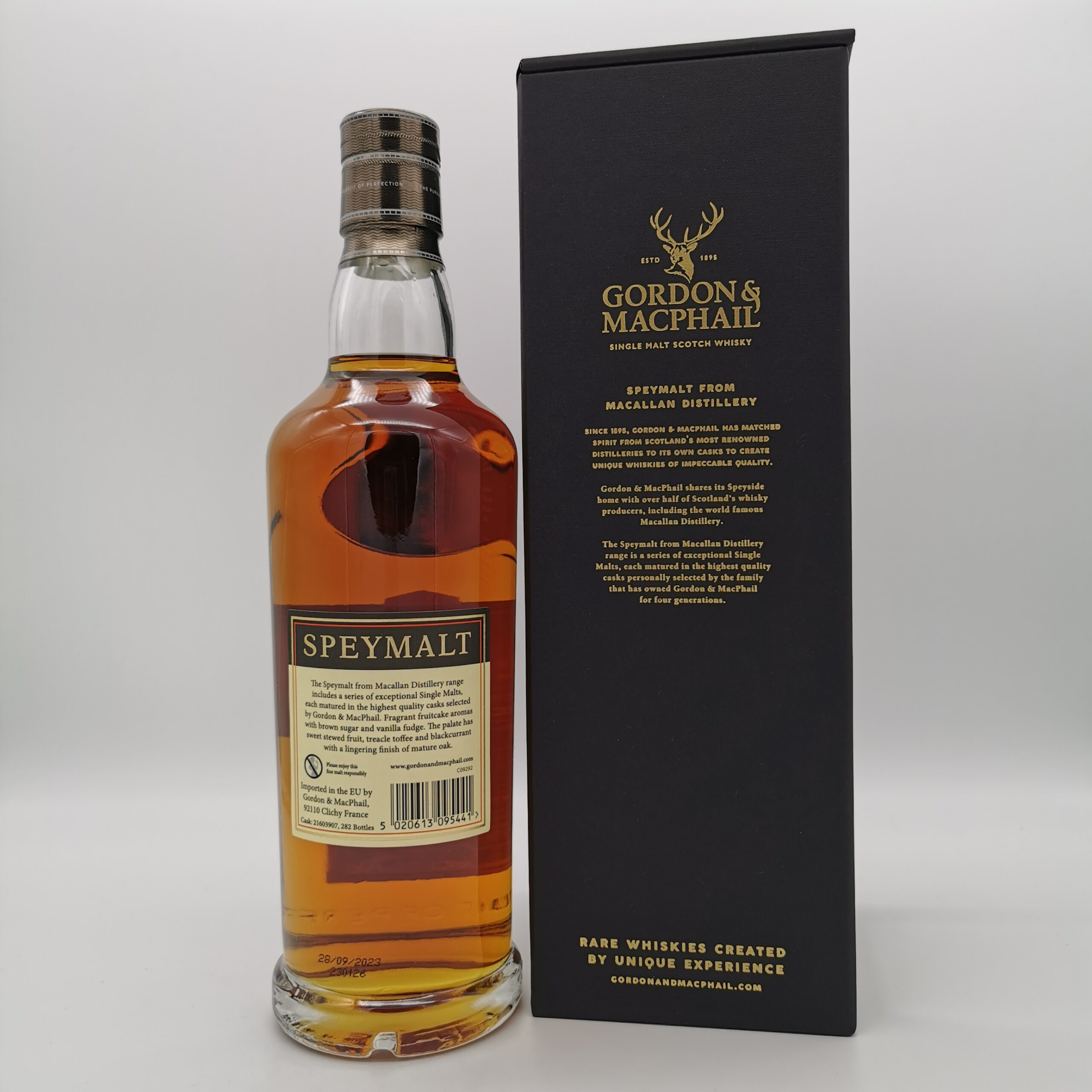 Macallan Speymalt 1998/2023 Sherry Cask #21603907 -Gordon&MacPhail- 54,1% 0,7L – Bild 3