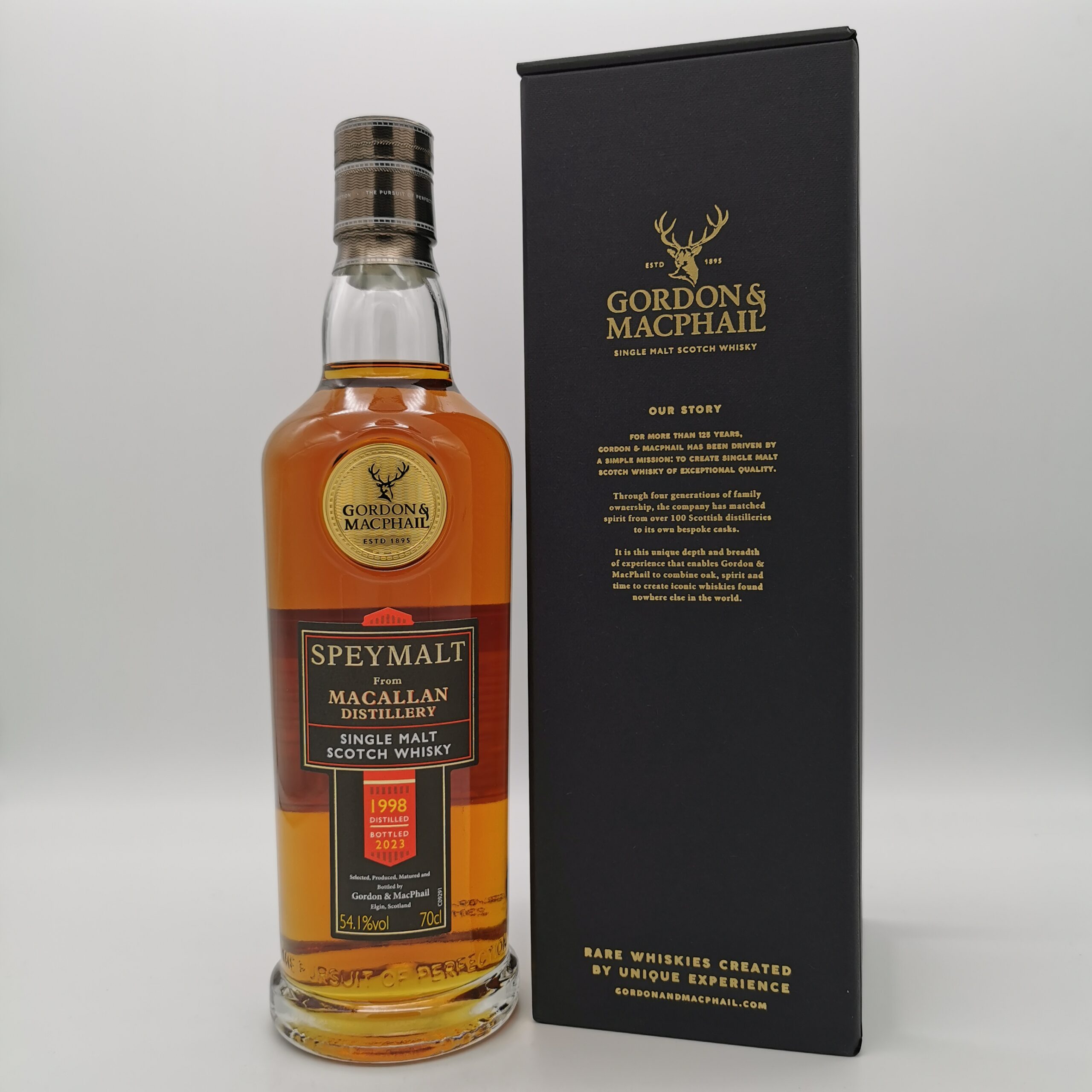 Macallan Speymalt 1998/2023 Sherry Cask #21603907 -Gordon&MacPhail- 54,1% 0,7L