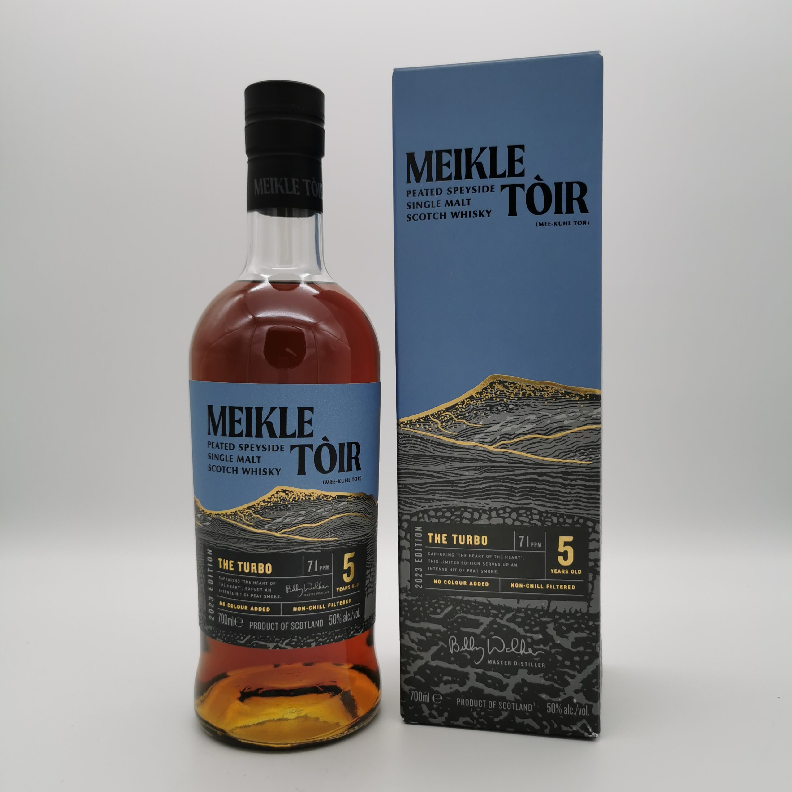 Meikle Toir The Turbo Peated Glenallachie 50%vol. 0,7L – Bild 2