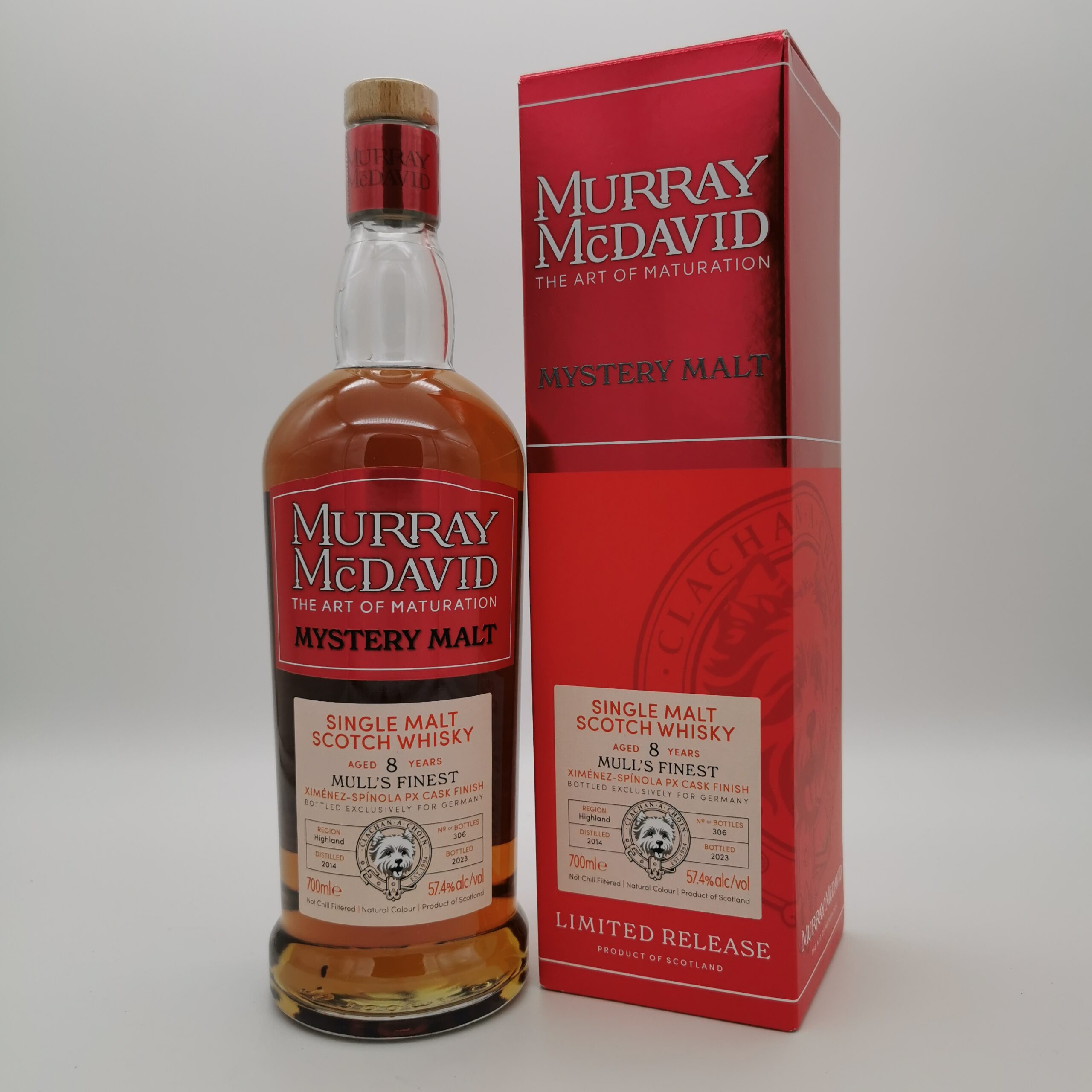 Mull’s Finest 2014/2023 PX Sherry Cask #2013313 –Murray McDavid- 57,4%vol. 0,7L – Bild 2