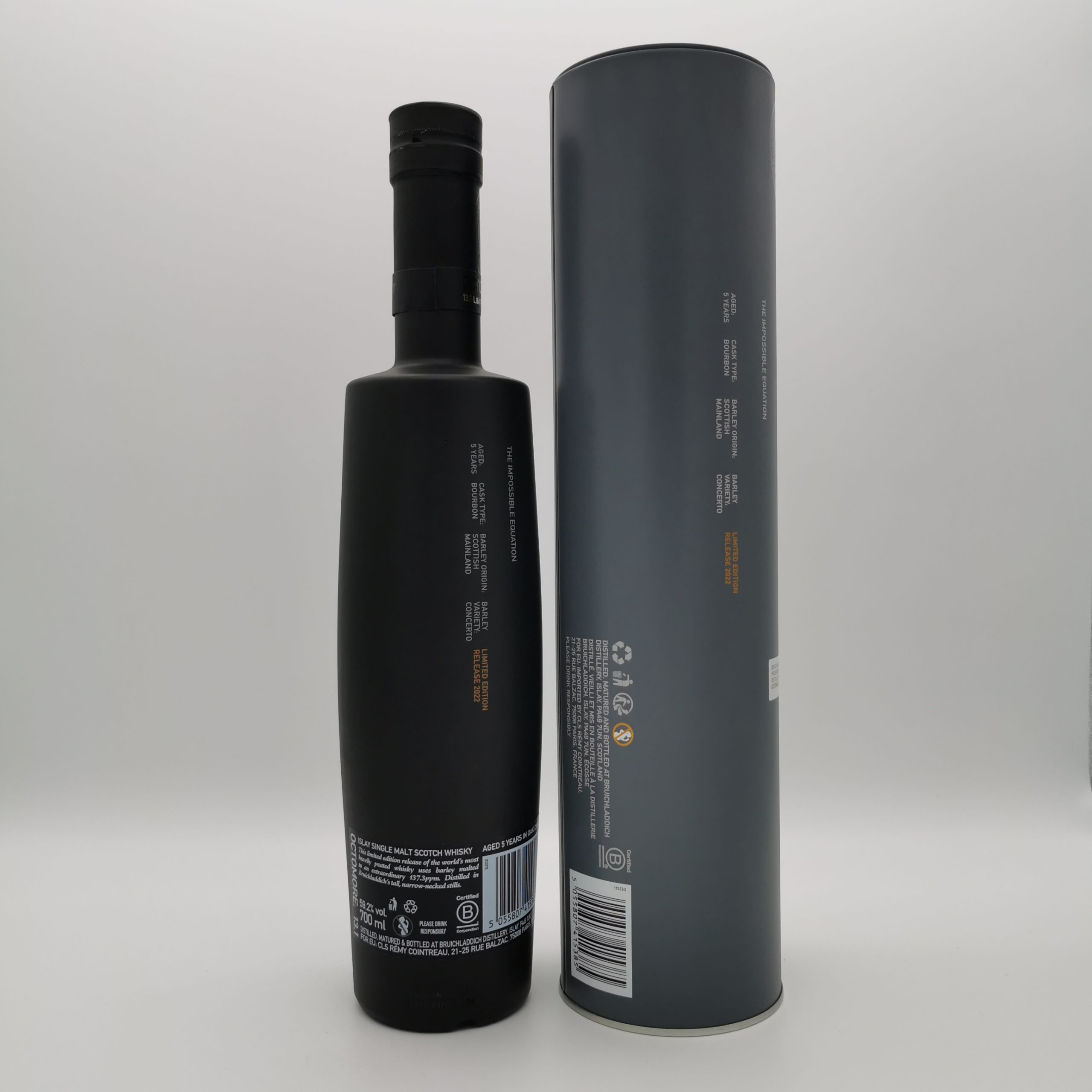 Octomore 13.1 The Impossible Equation Super Heavily Peated 59,2%vol. 0,7L – Bild 3