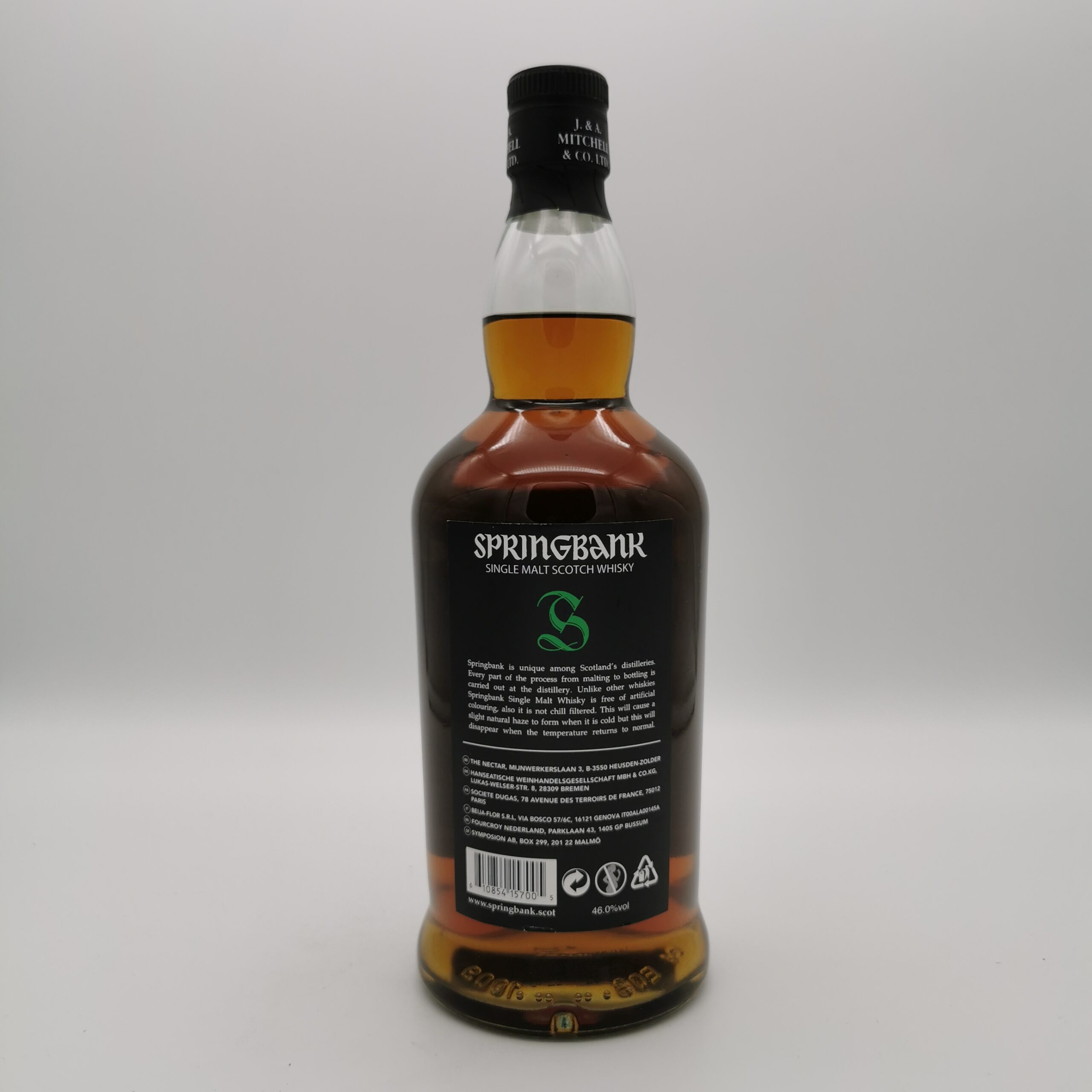 Springbank 15 Jahre 2023 46%vol. 0,7L – Bild 3