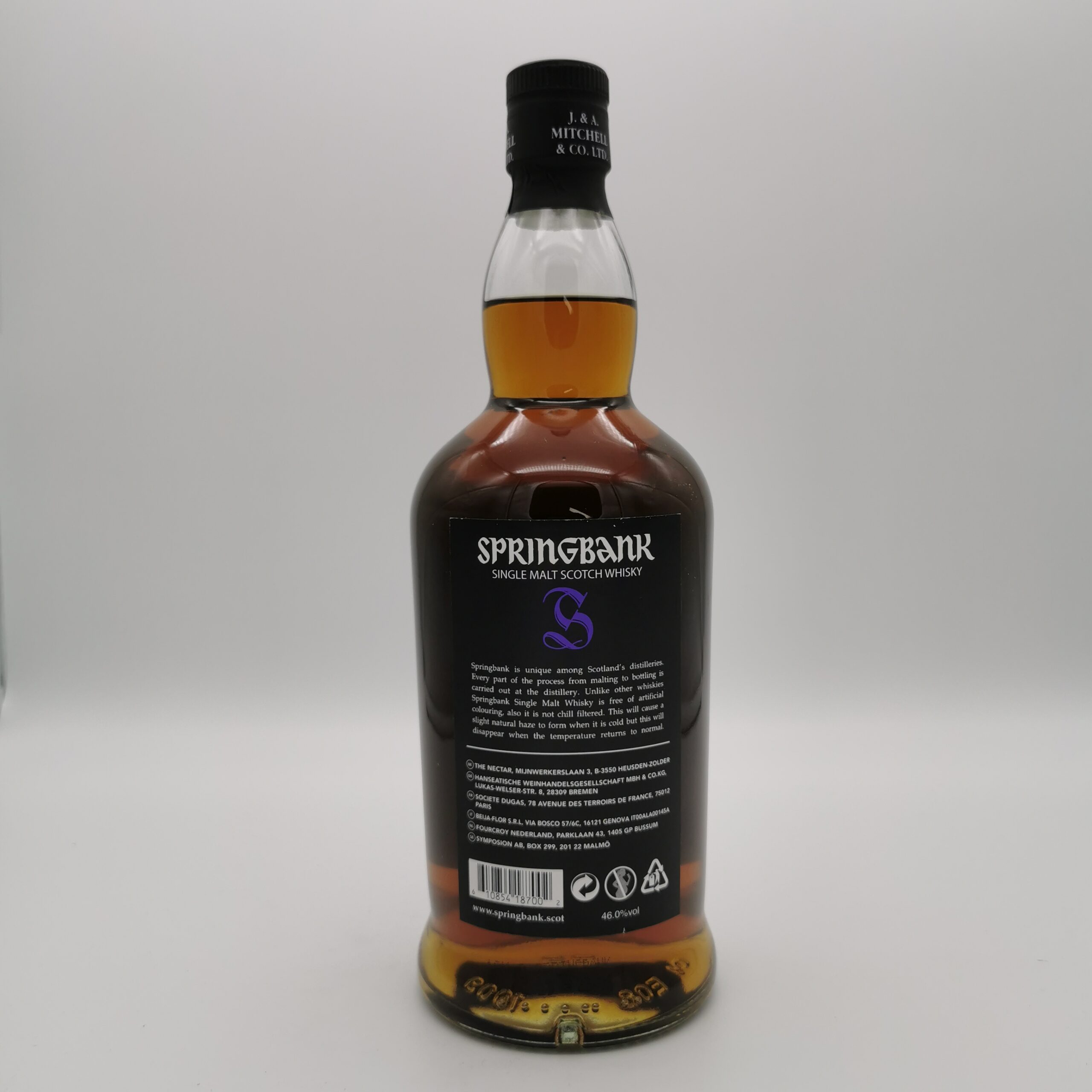 Springbank 18 Jahre Release 2023 46%vol. 0,7L – Bild 3