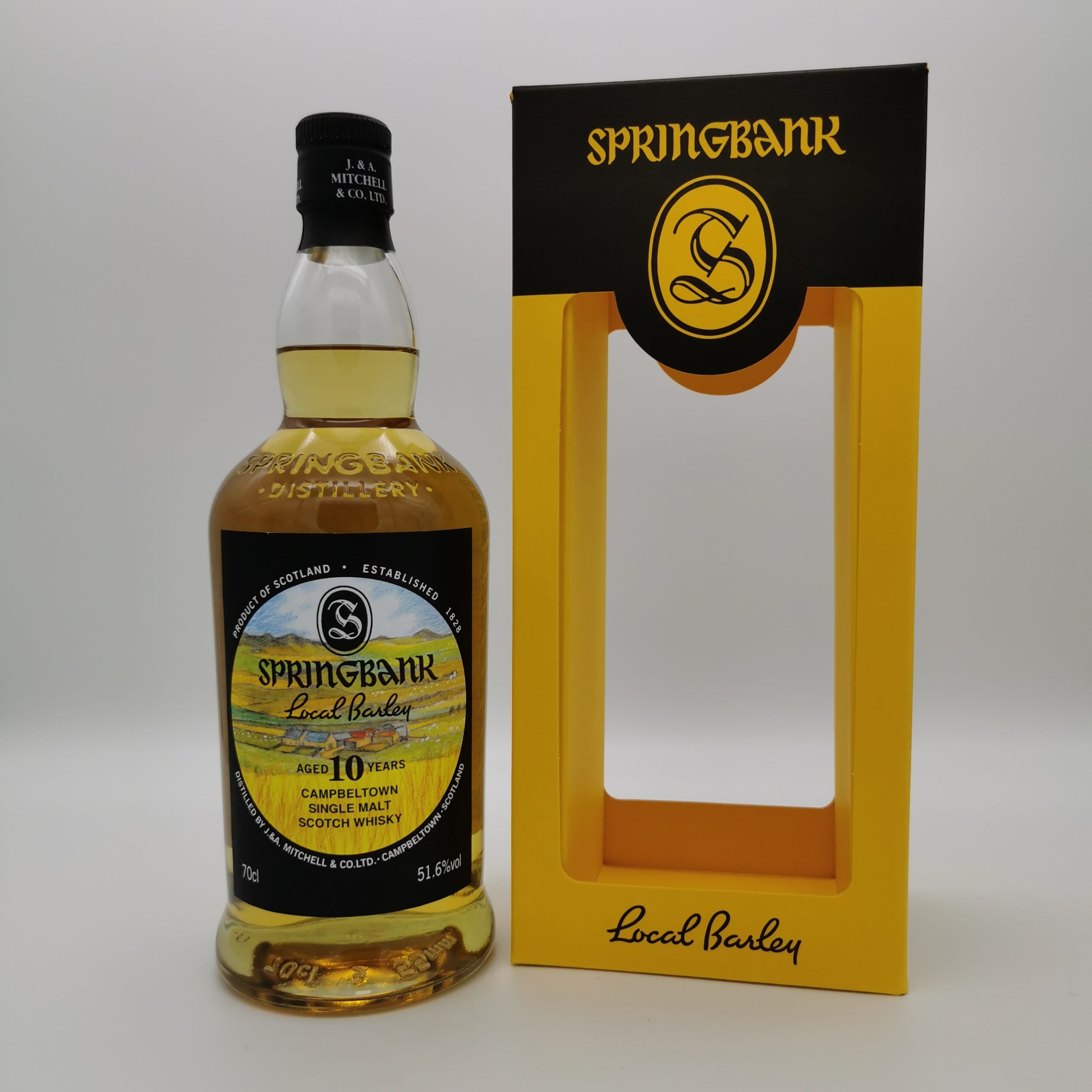 Springbank 10 Jahre Local Barley Release 2021 51,6%vol. 0,7L