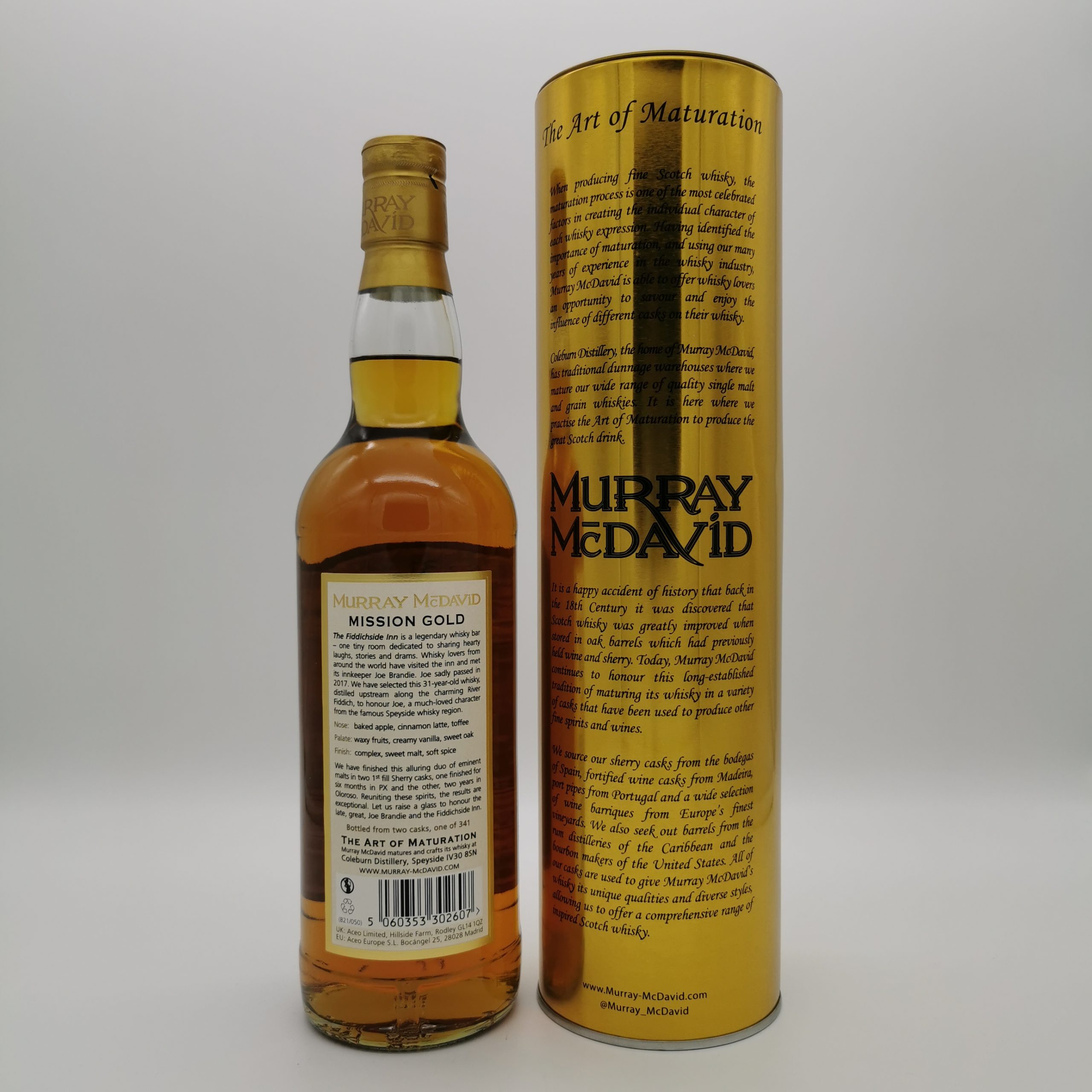 The Fiddichside 1989 31 Jahre –Murray McDavid- 47,5%vol. 0,7L – Bild 3