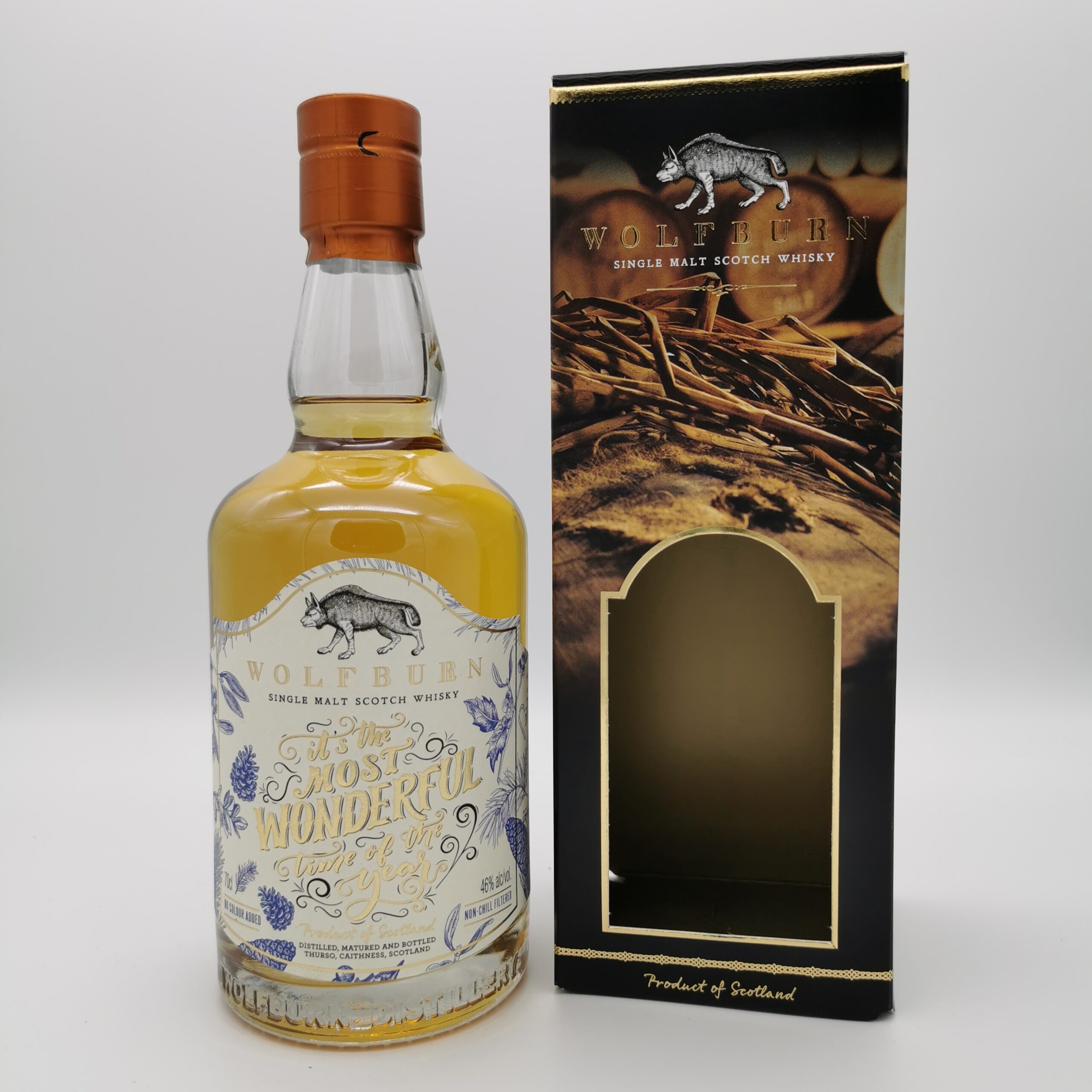 Wolfburn Christmas Edition 2023 46%vol. 0,7L